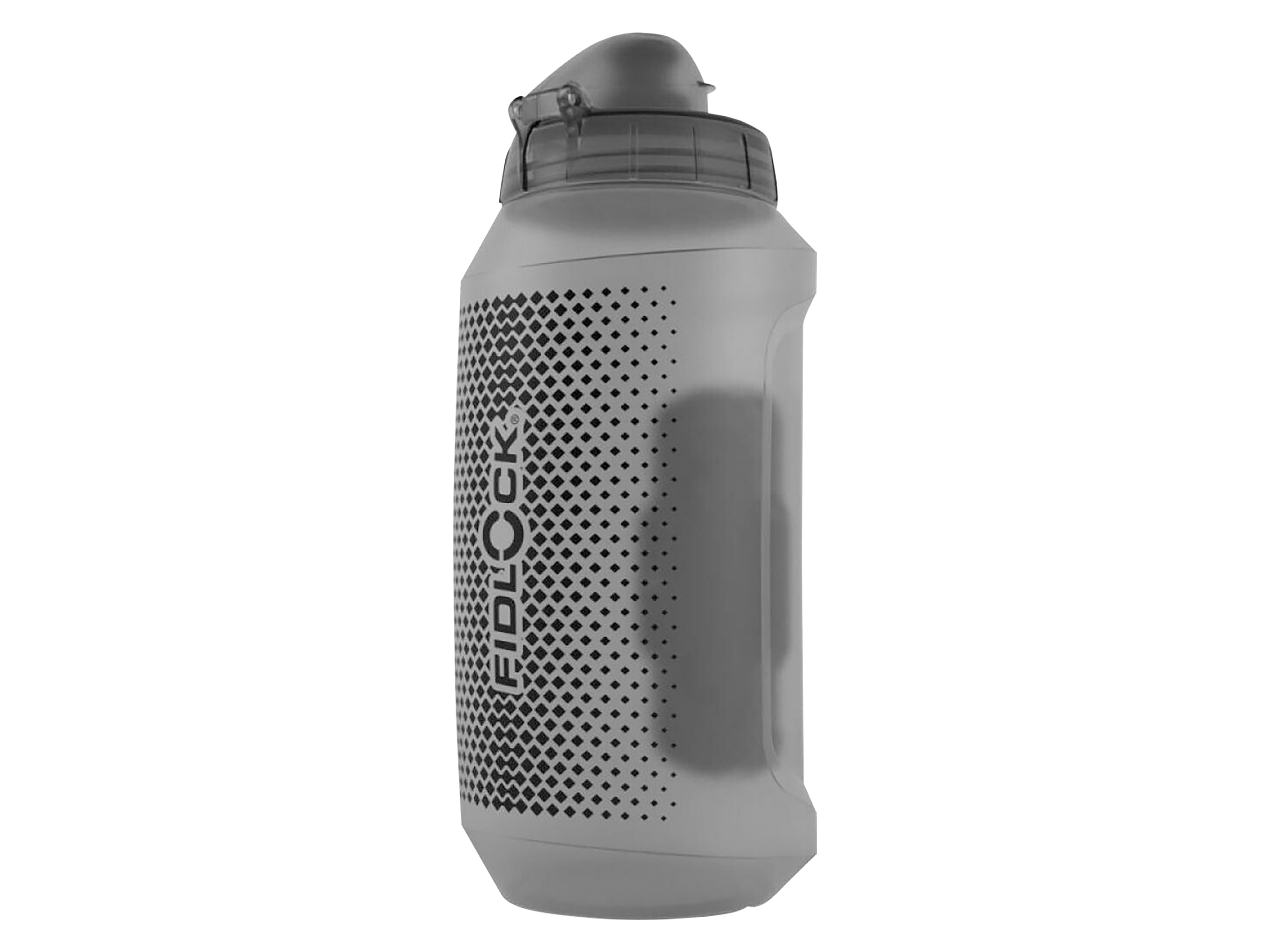 FIDLOCK Trinkflasche Twist bottle 750 compact + bike base transparent/black