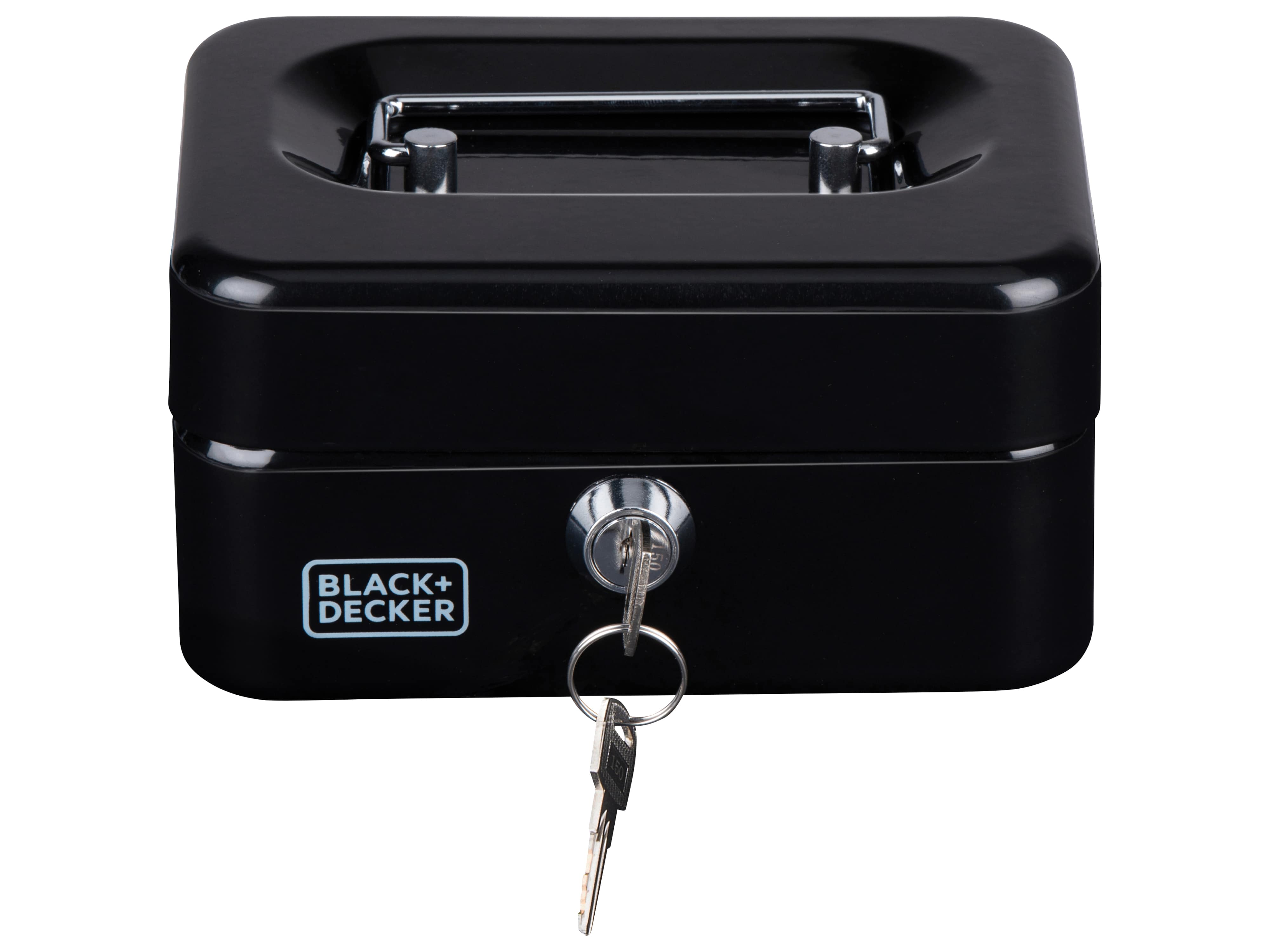 BLACK & DECKER Geldkassette BLACK&DECKER, schwarz, 150x80x118 mm