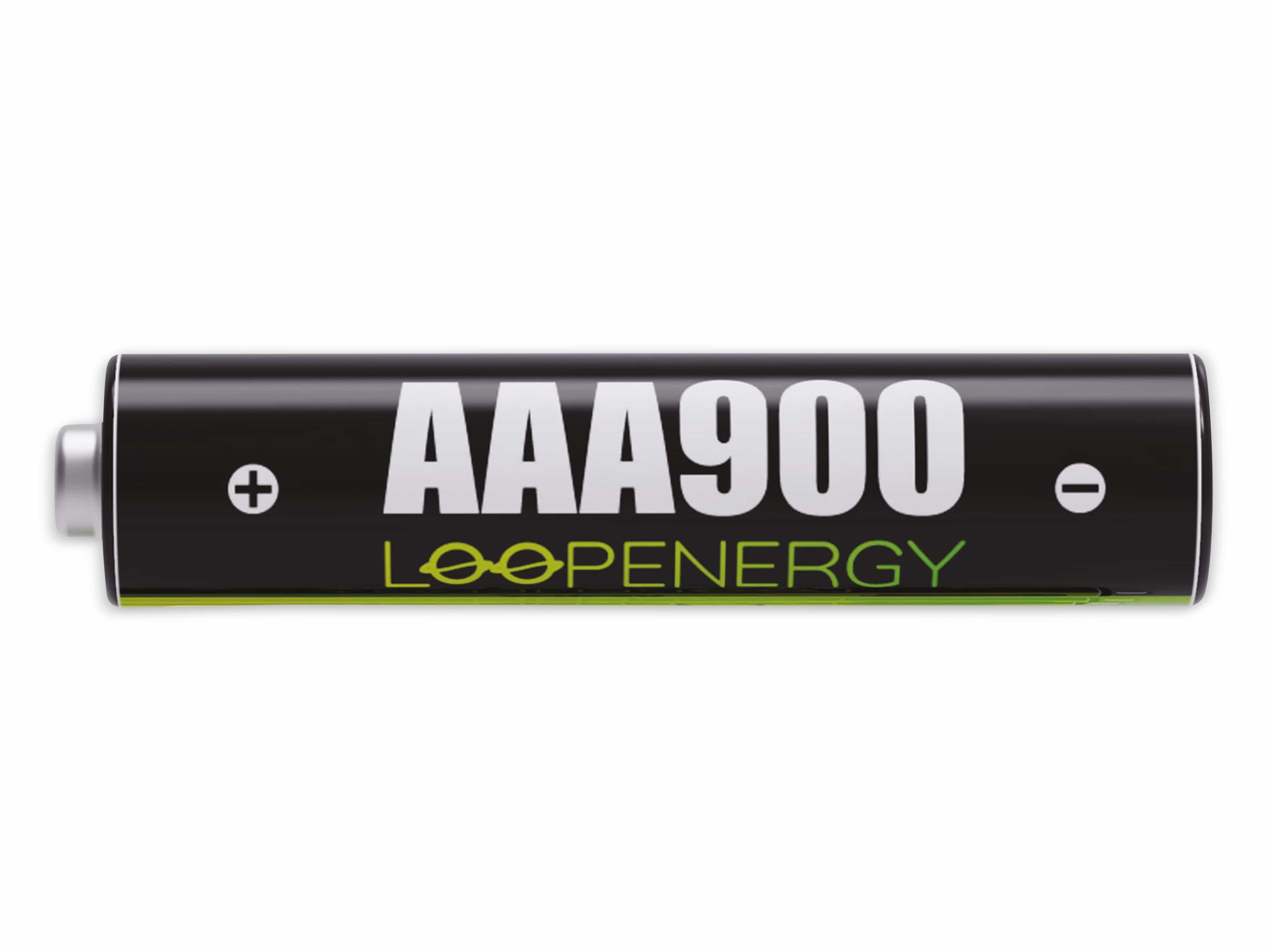 VERICO Li-Ion-Akku Loop Energy AAA, mit USB-C Buchse, 2er Pack