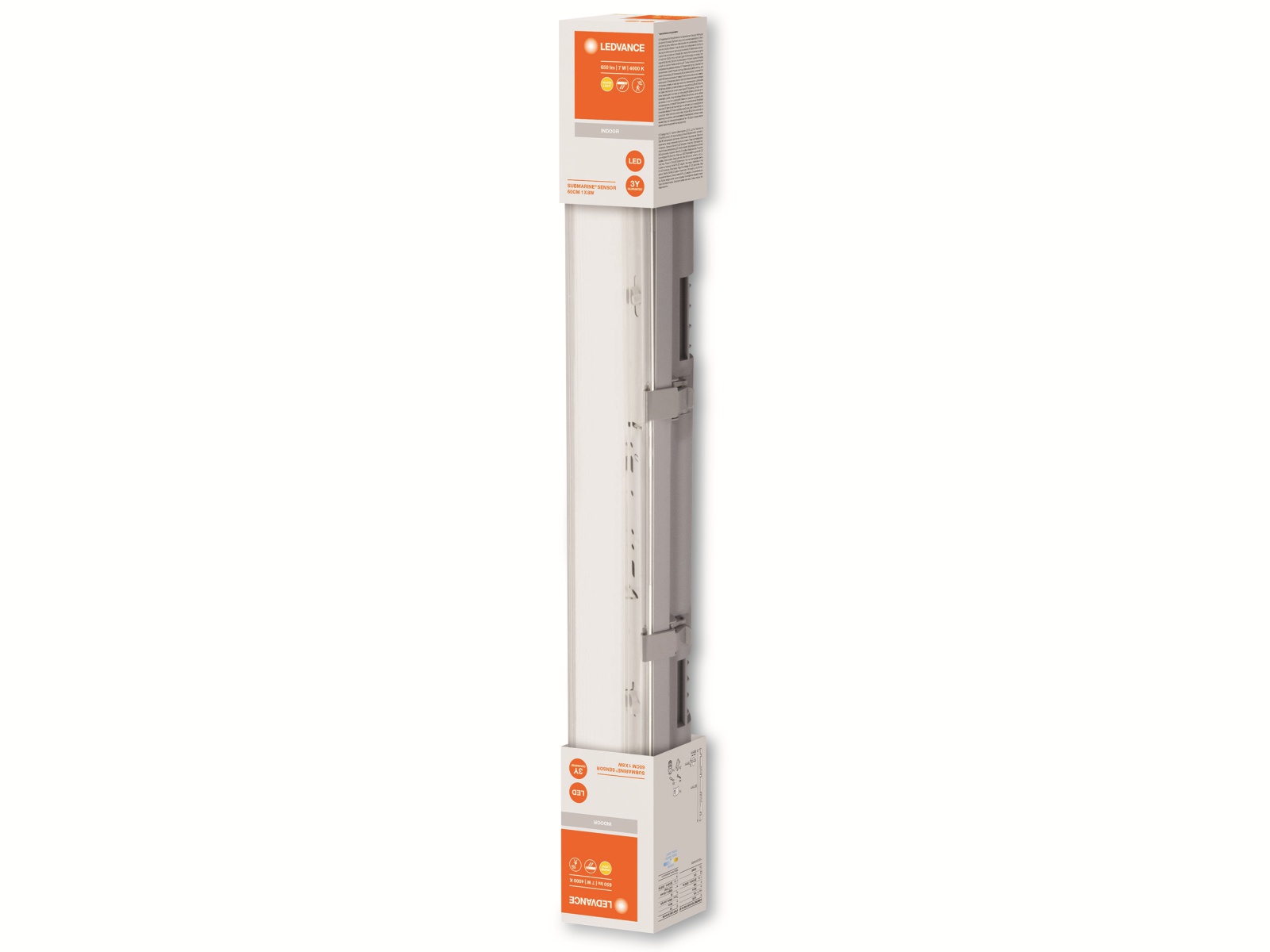 LEDVANCE LED-Feuchtraumleuchte Submarine mit Sensor, 600mm, 8W