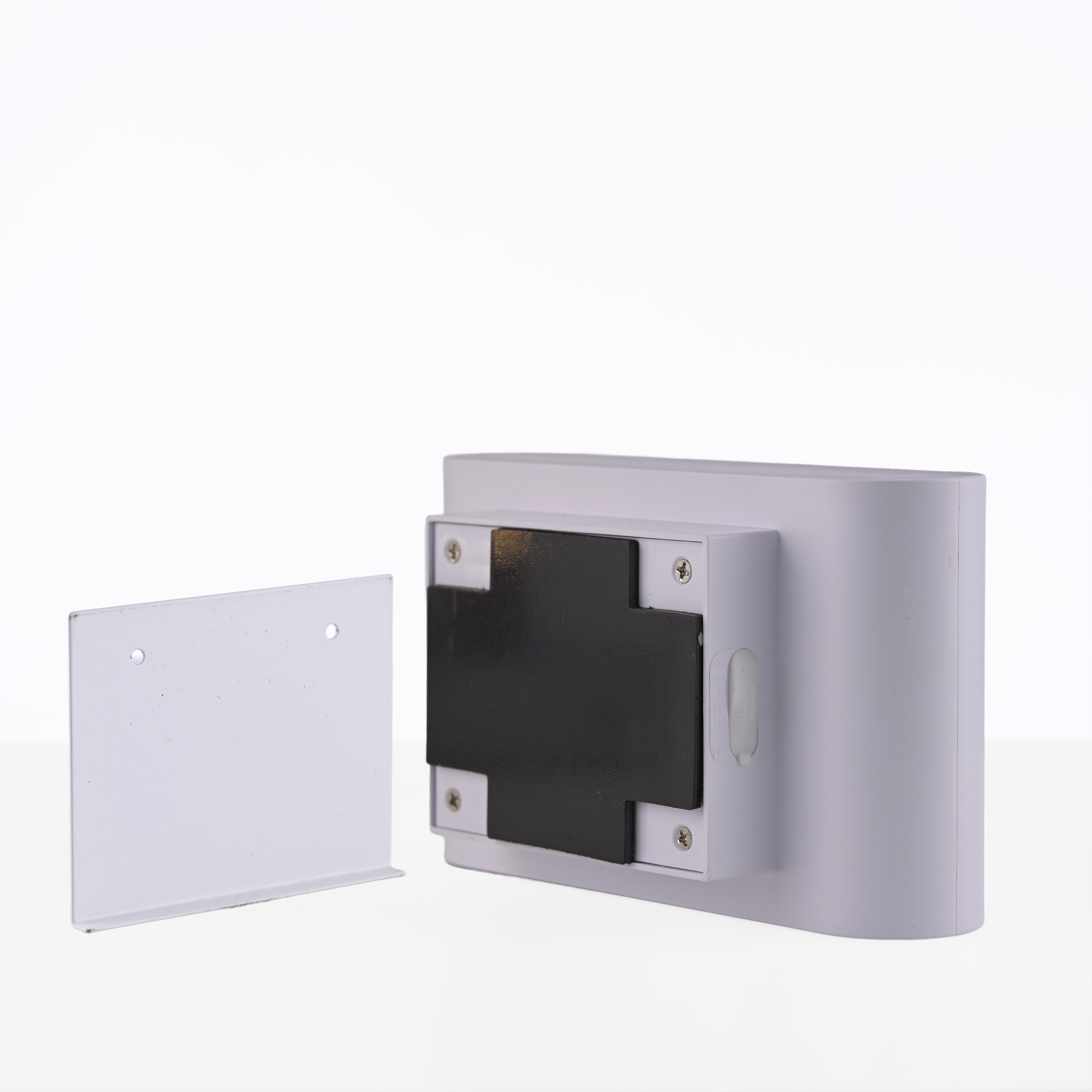 JUST LIGHT LED-Akku-Wandleuchte 19475-16, 3W, 3000K, 300lm, warmweiß, IP44, weiß