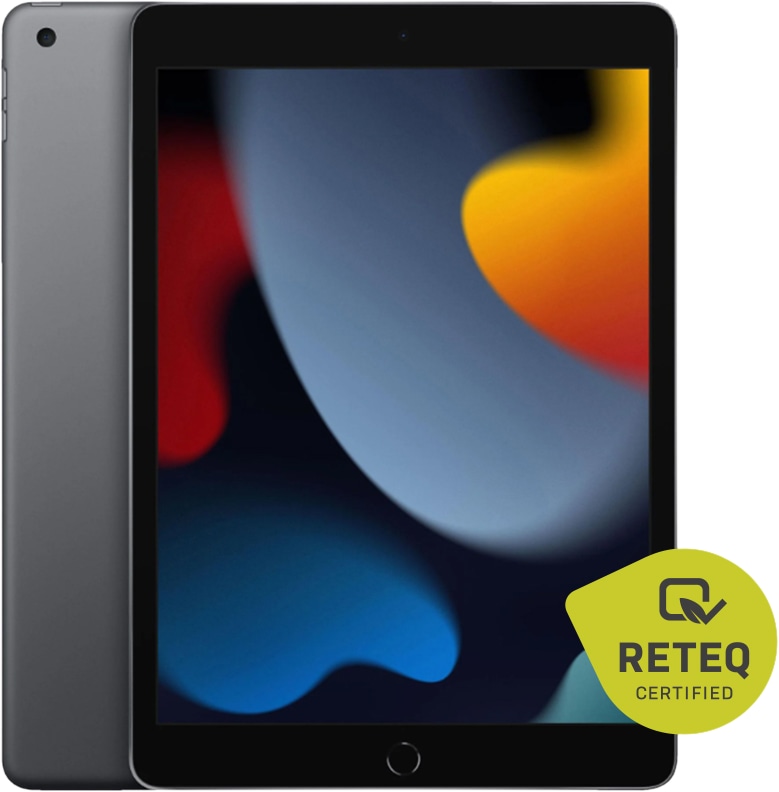 APPLE Tablet iPad 9 (2021), WLAN, 256GB, spacegrau, Tastatur