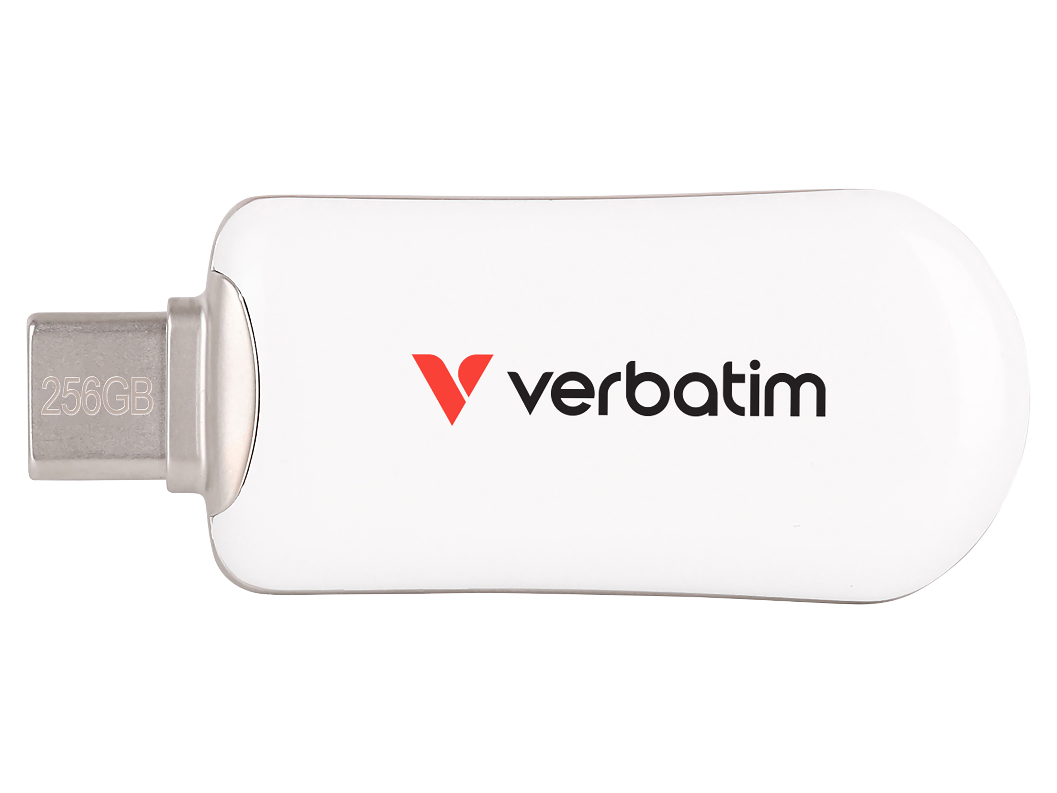 VERBATIM USB-C Stick Plectra 30230 USB 3.2 256GB weiß