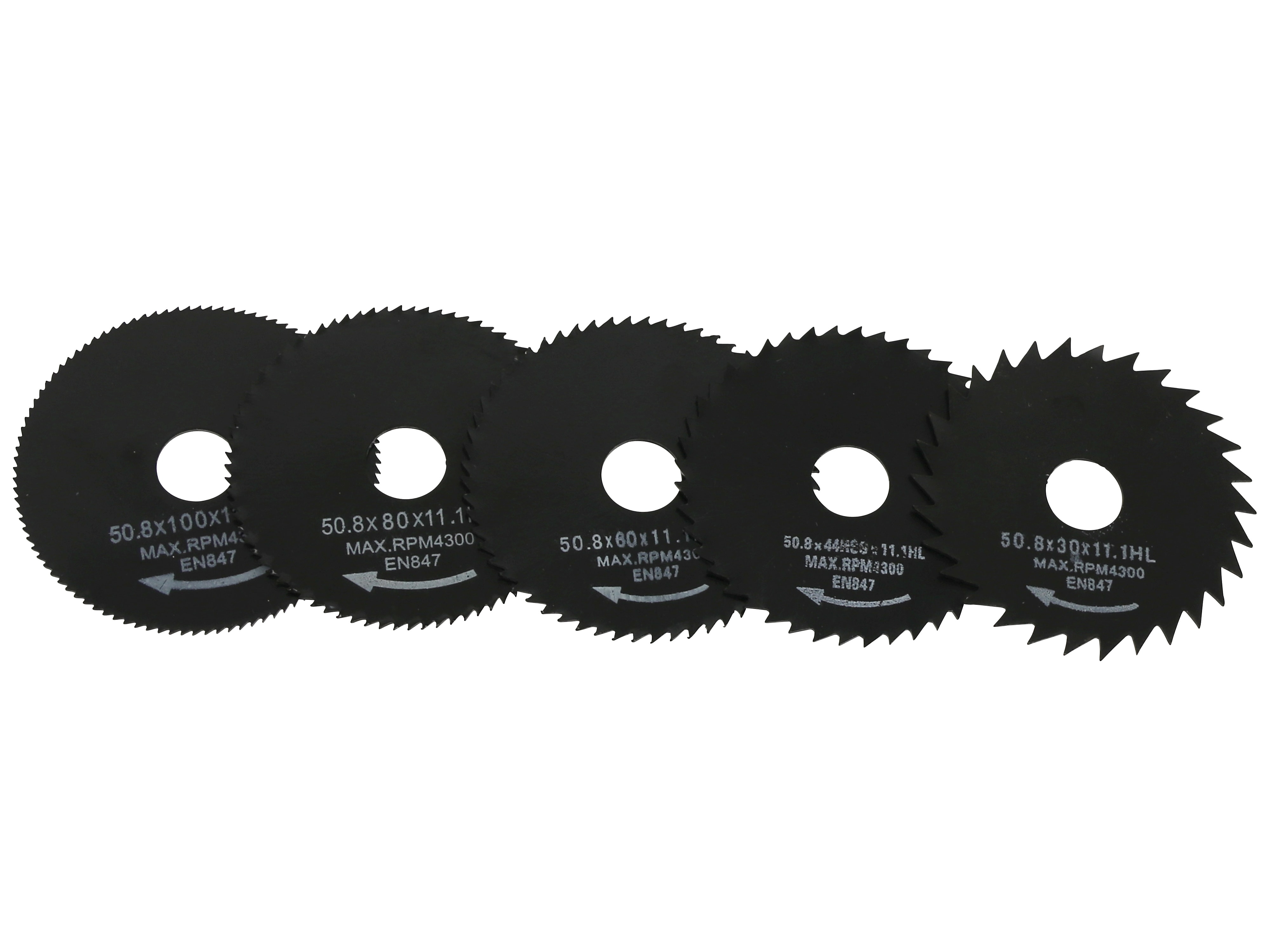 DAYTOOLS Mini-Sägeblätter SB-50.8-5, 50,8 mm, 5-teilig