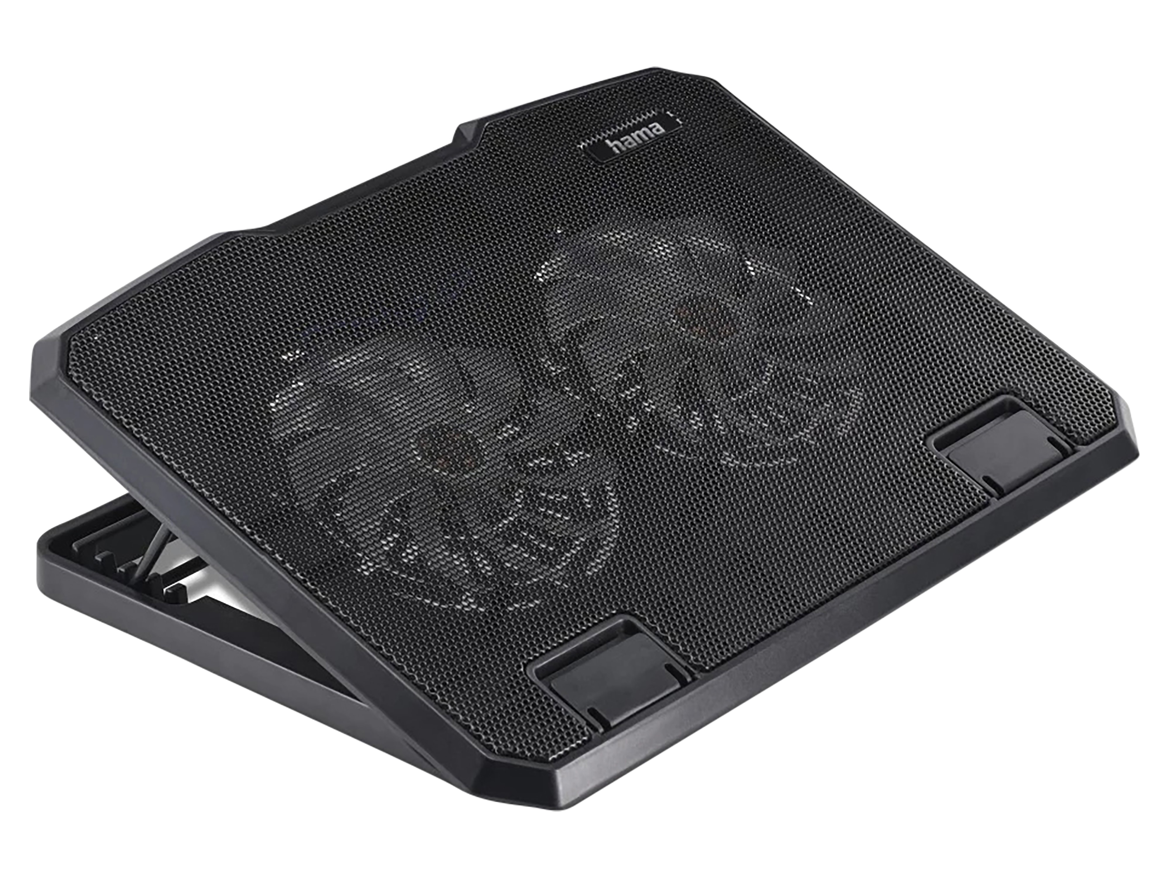 HAMA Notebookkühler 126806 Black Metal