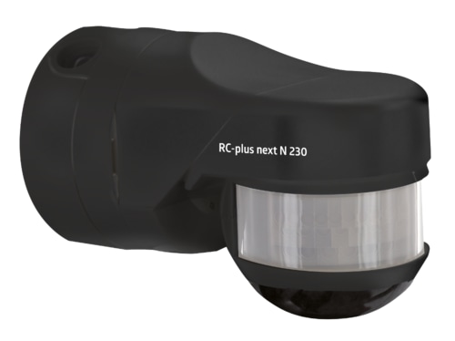 B.E.G. Bewegungsmelder RC-plus next N 230, mit Unterkriechschutz, schwarz, 230° BEG Bewegungsmelder RC-plus next N 230, mit Unterkriechschutz, schwarz, 230°