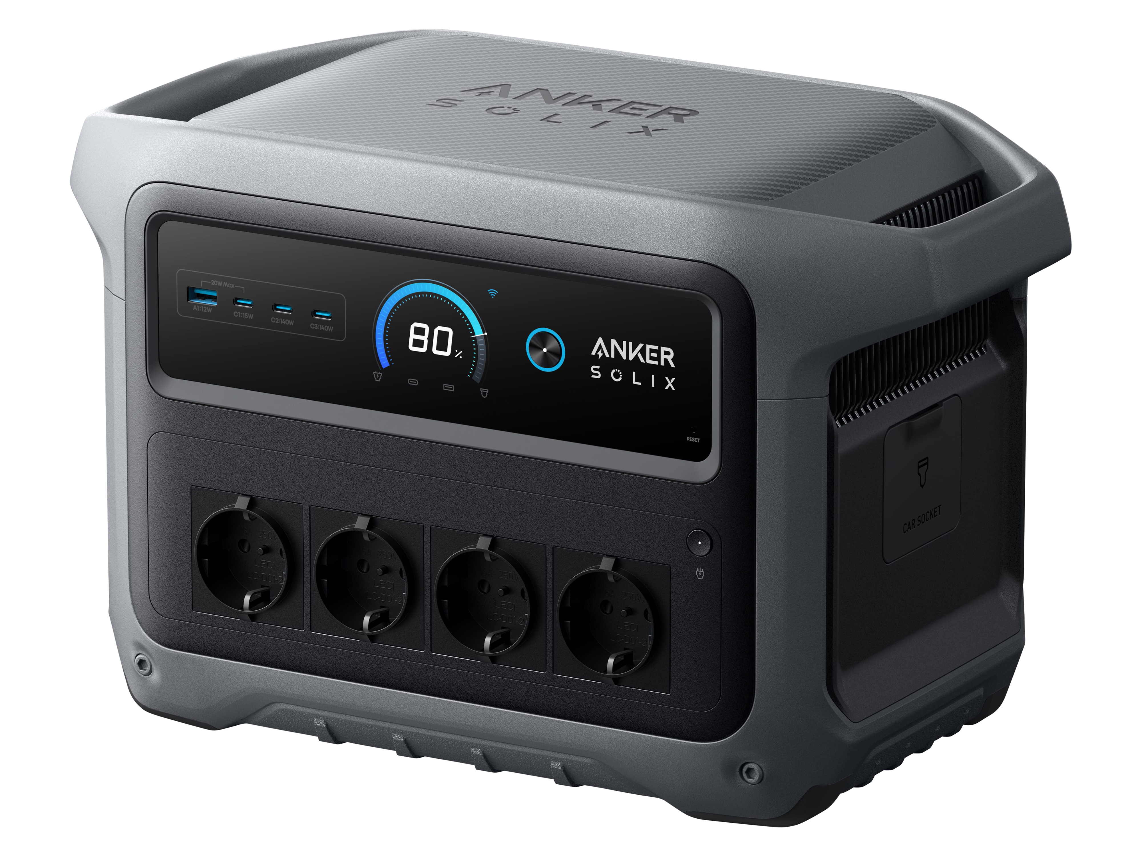 ANKER Powerstation SOLIX C1000 Gen2, 2000W, 1024Wh, App kompatibel ANKER Powerstation SOLIX C1000 Gen2, 2000W, 1024Wh, App kompatibel