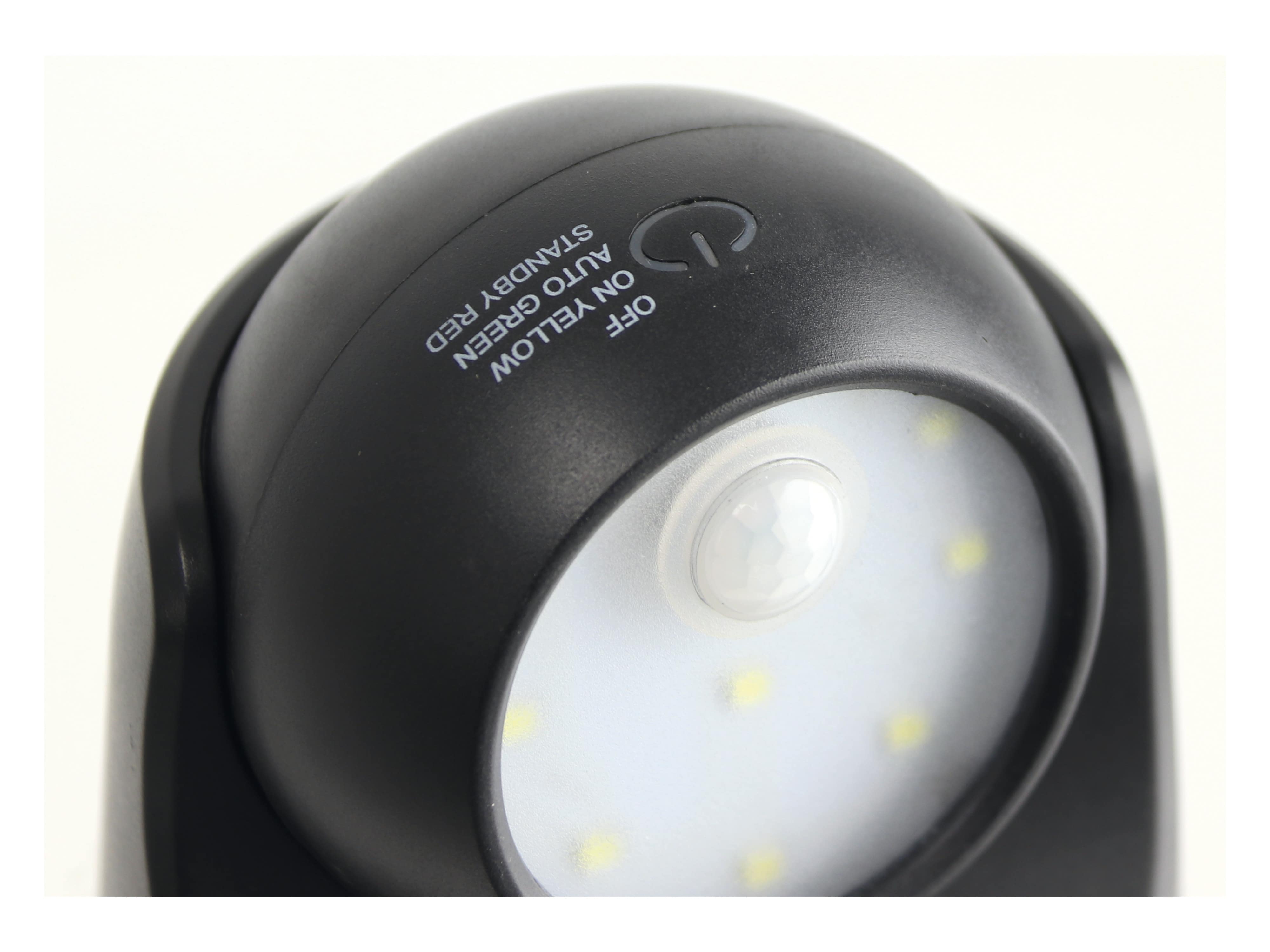 LED-Leuchten-Set, schwarz, 3 Stück