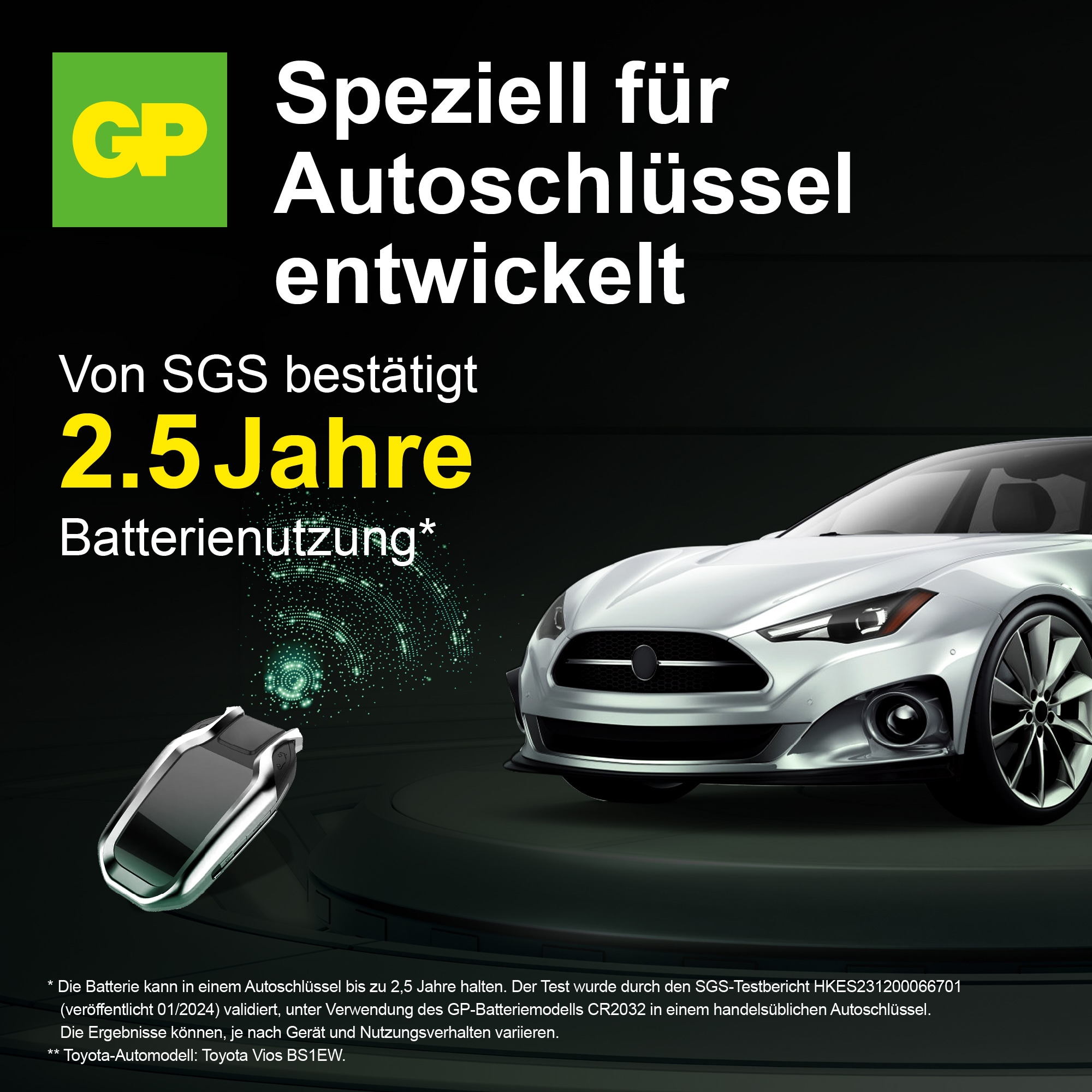 GP Ultra Plus, CR2032 Lithium Knopfzelle, 3 V, 20 Stück GP Ultra Plus, CR2032 Lithium Knopfzelle, 3 V, 20 Stück