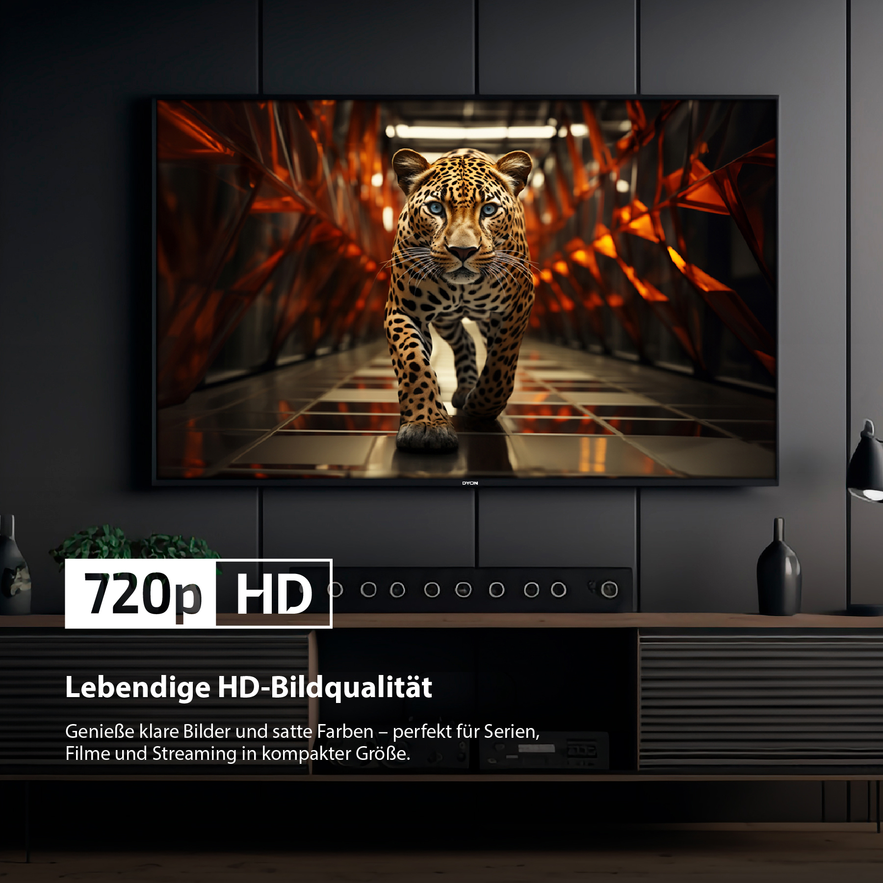 DYON LED-TV Ultimax 32H-TI-W, 80 cm (32"), EEK: F