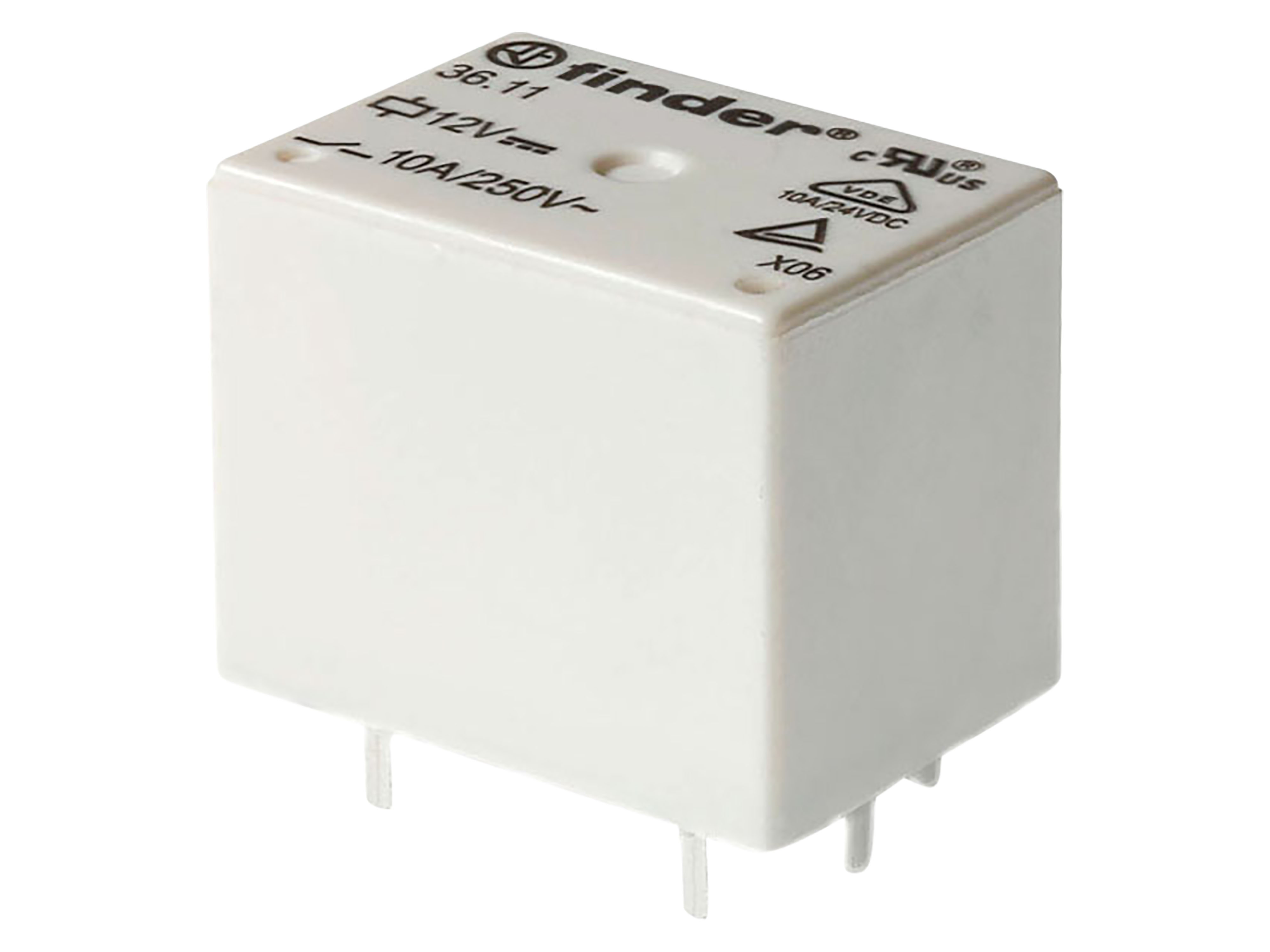 FINDER Printrelais 6 V/DC, 10 A, 1 Wechsler 36.11.9.006.4011 FINDER Printrelais 6 V/DC, 10 A, 1 Wechsler 36.11.9.006.4011