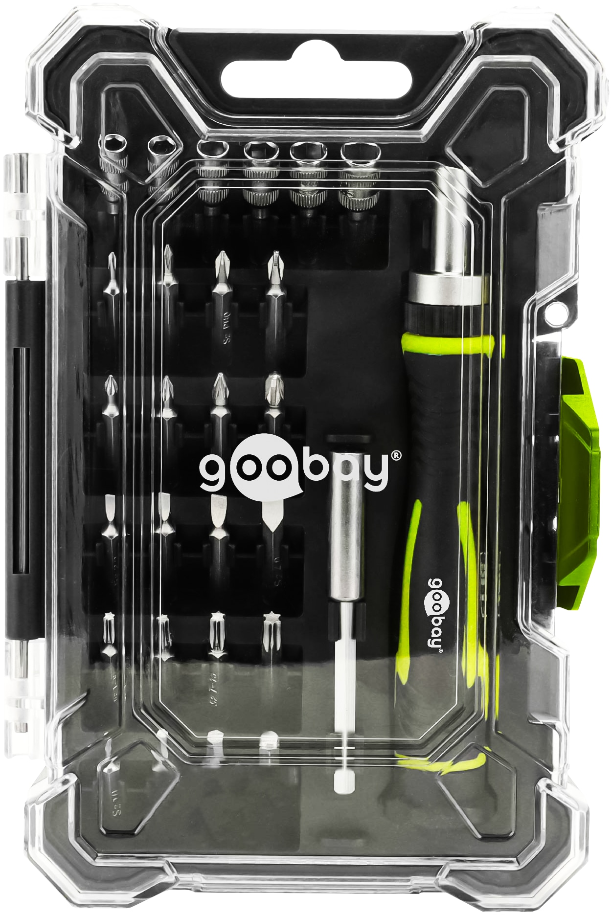 GOOBAY TOOLS Schraubendreher-Set, 77840, mit 26-tlg. Bitsatz