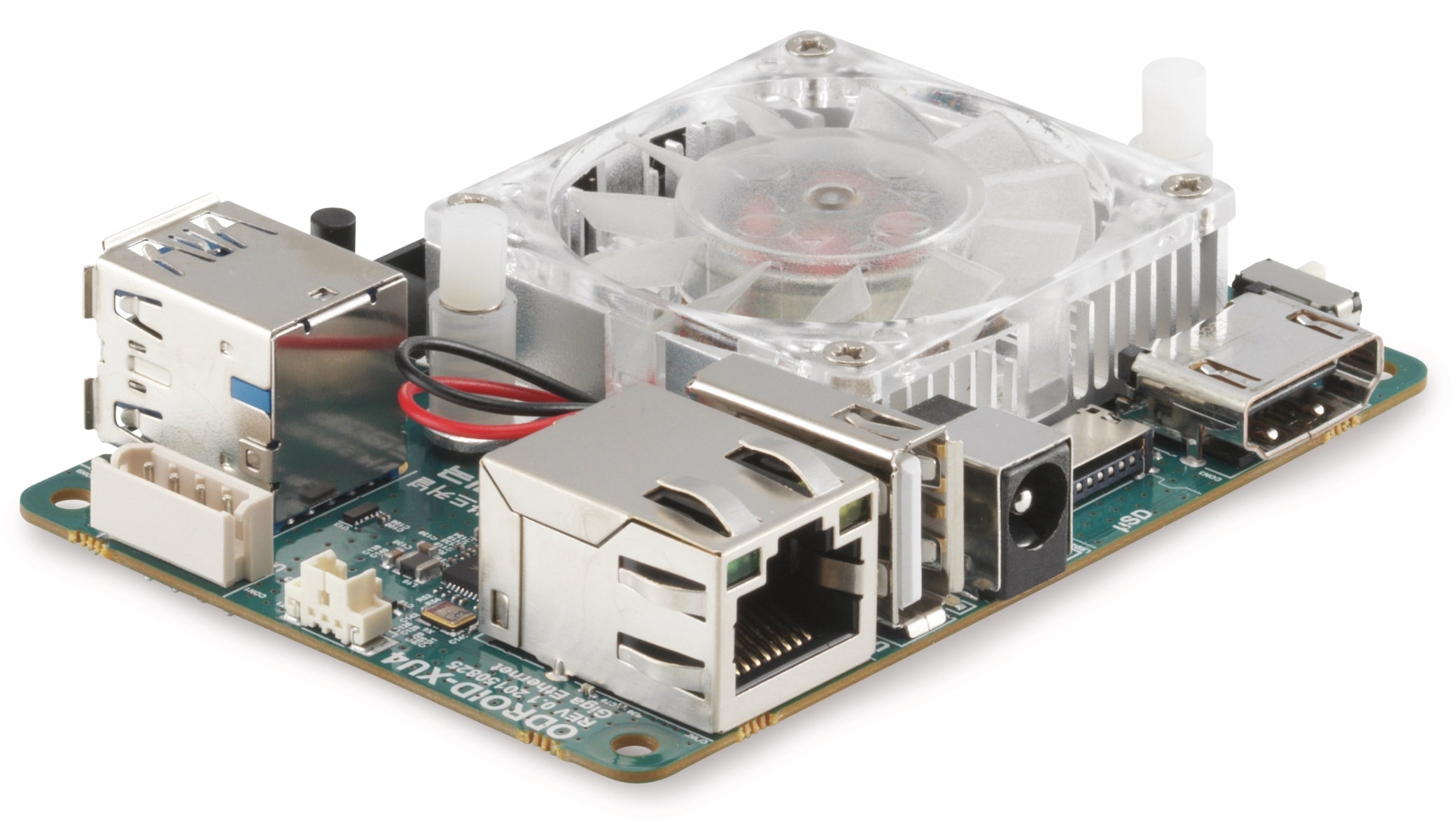 ODROID-XU4-Set mit 16GB eMMC Modul, Gehäuse und Netzteil