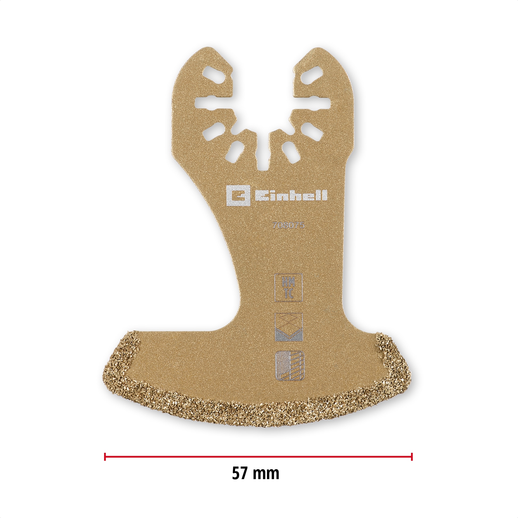EINHELL Segmentmesser, 708075, 57 mm
