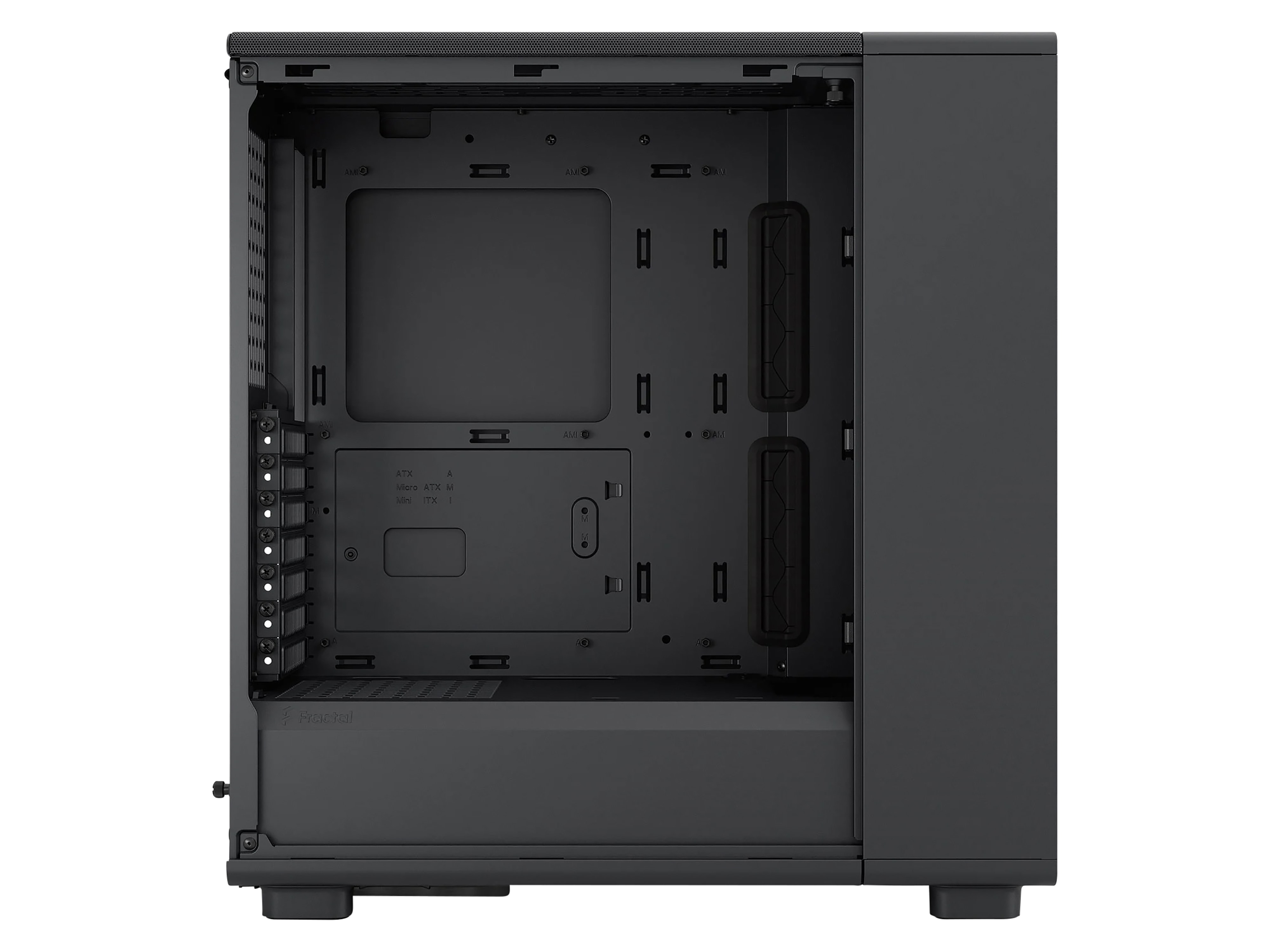 FRACTAL Midi Tower Design Epoch Black TG Light Tint FRACTAL Midi Tower Design Epoch Black TG Light Tint