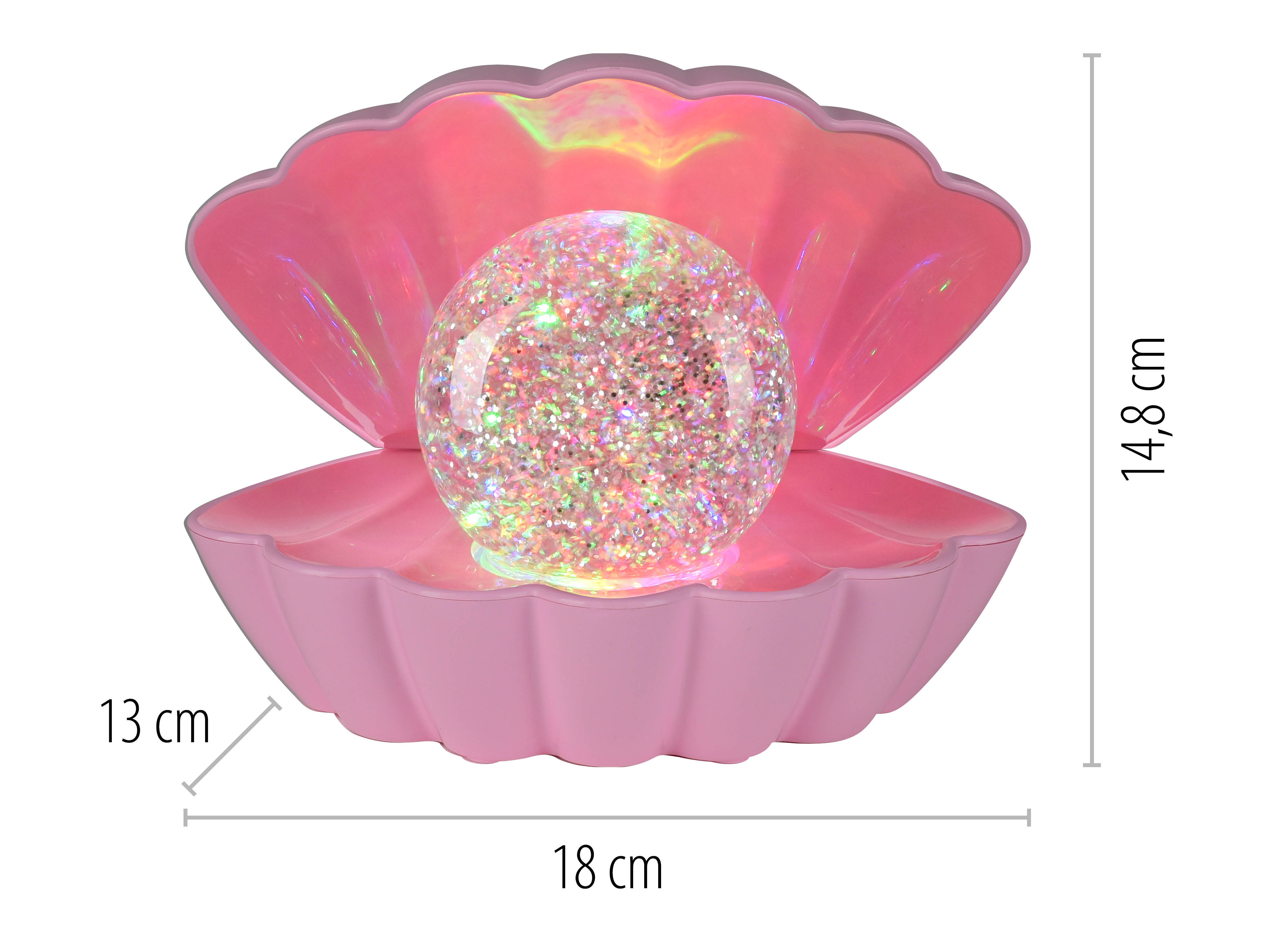 JUST LIGHT LED-Tischleuchte 85301-88, 0,4W, RGB, 19lm, IP20, rosa