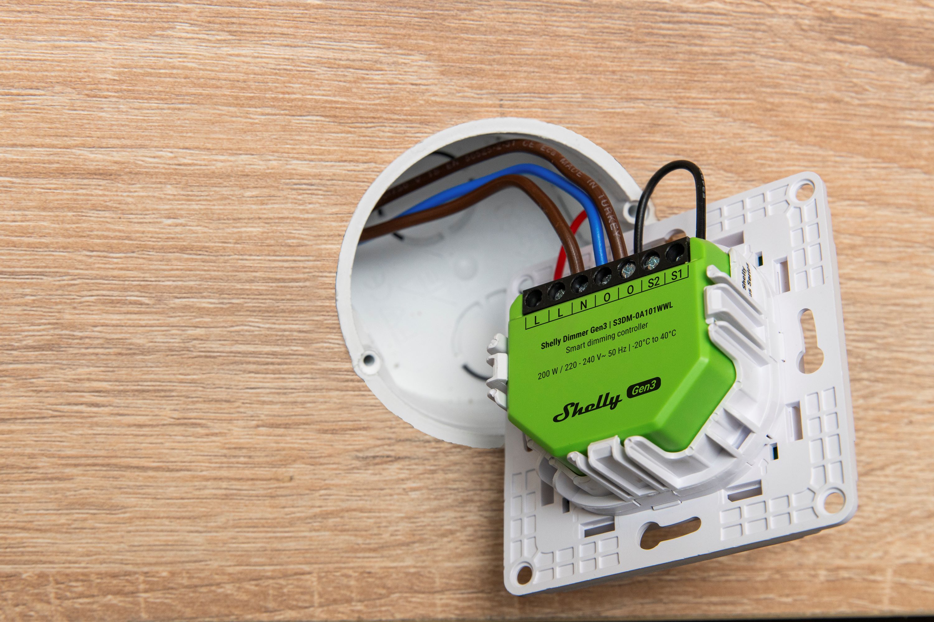 SHELLY Unterputz-Dimmer Gen3, 4 Stück SHELLY Unterputz-Dimmer Gen3, 4 Stück