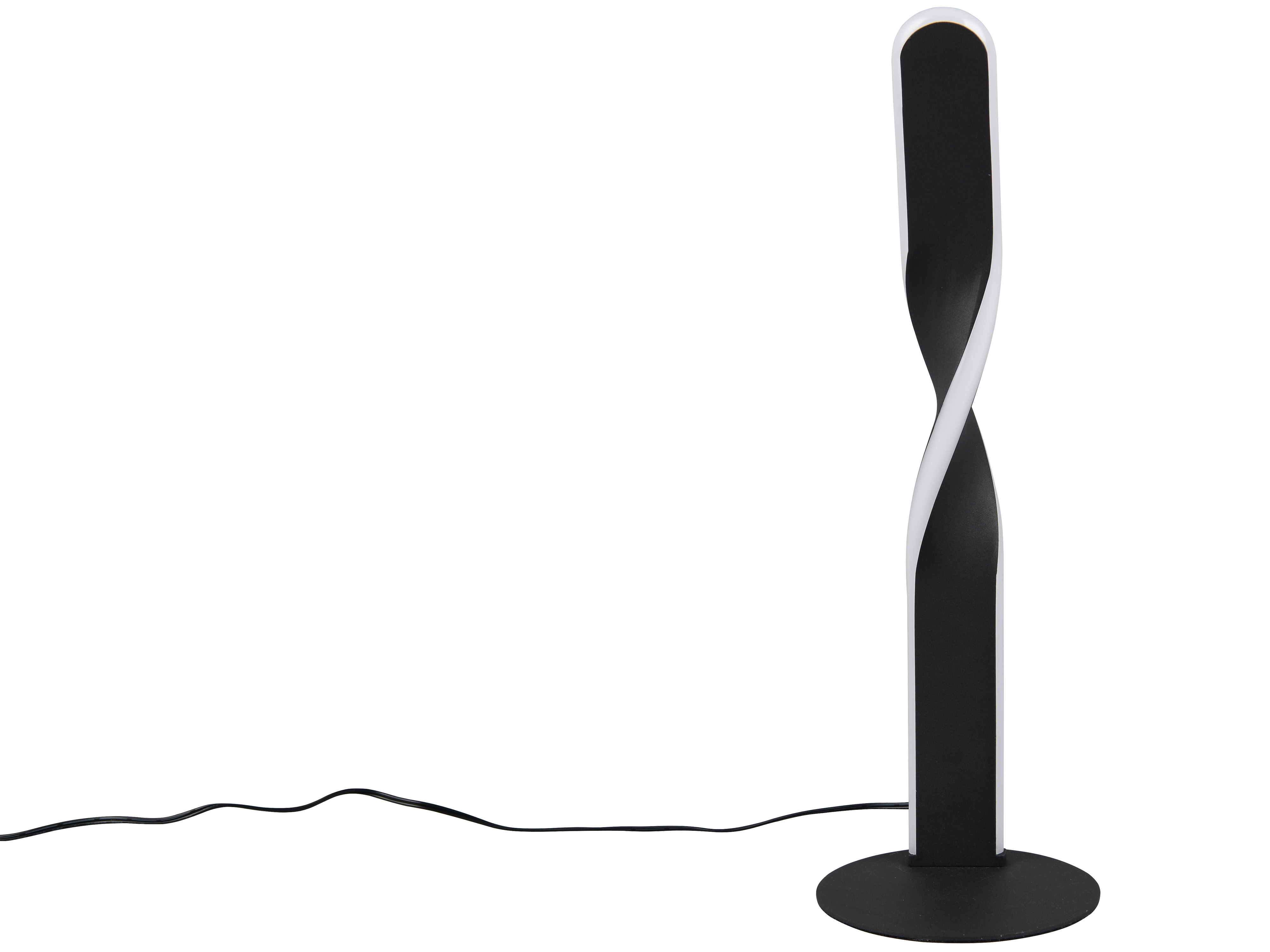 REALITY LED-Tischleuchte Ginko R55791132, 10W, 3000K, 1020lm, warmweiß, IP20, schwarz