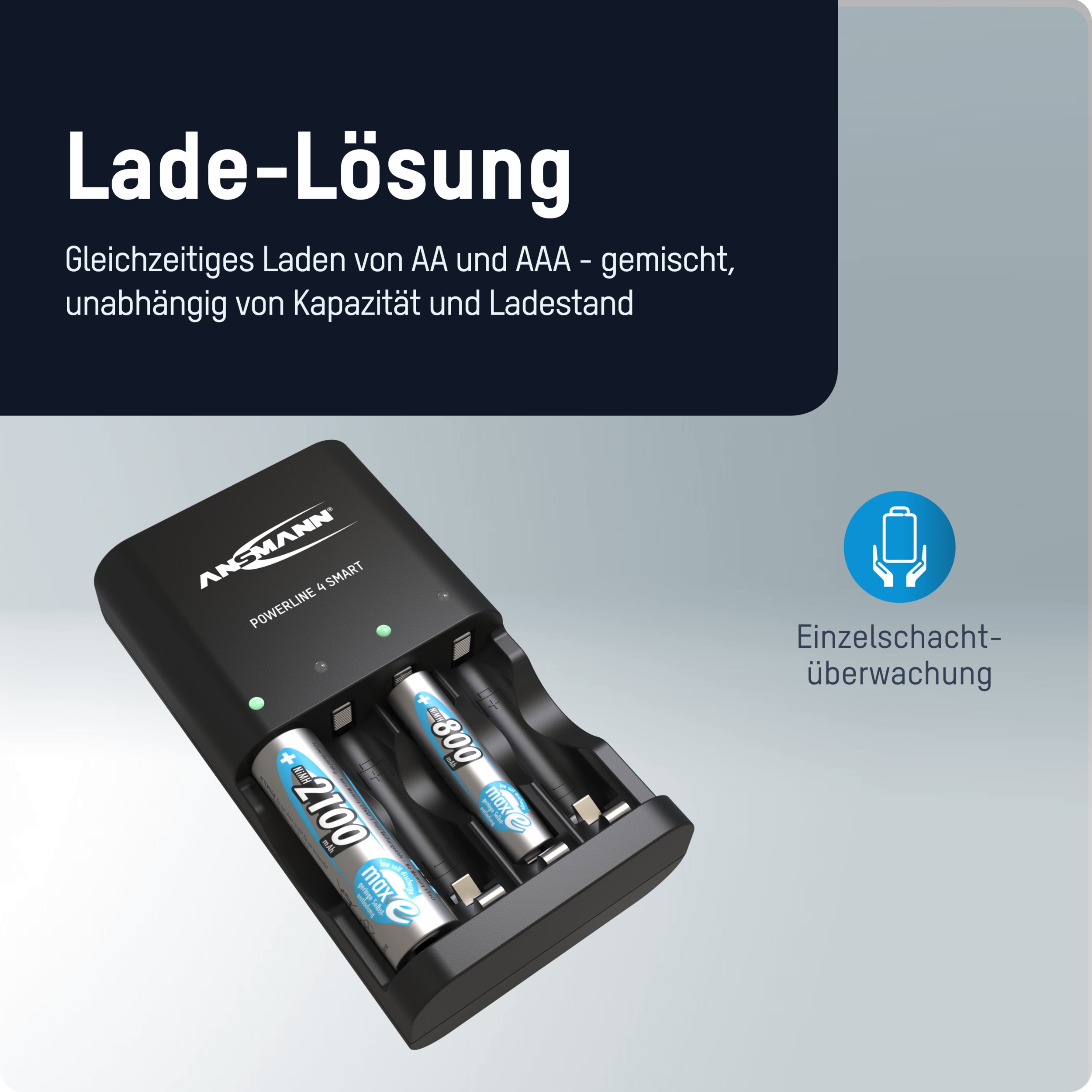 ANSMANN Ladegerät Powerline 4 Smart