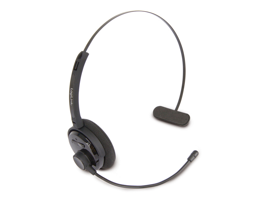 LOGILINK Bluetooth Headset BT0027, schwarz