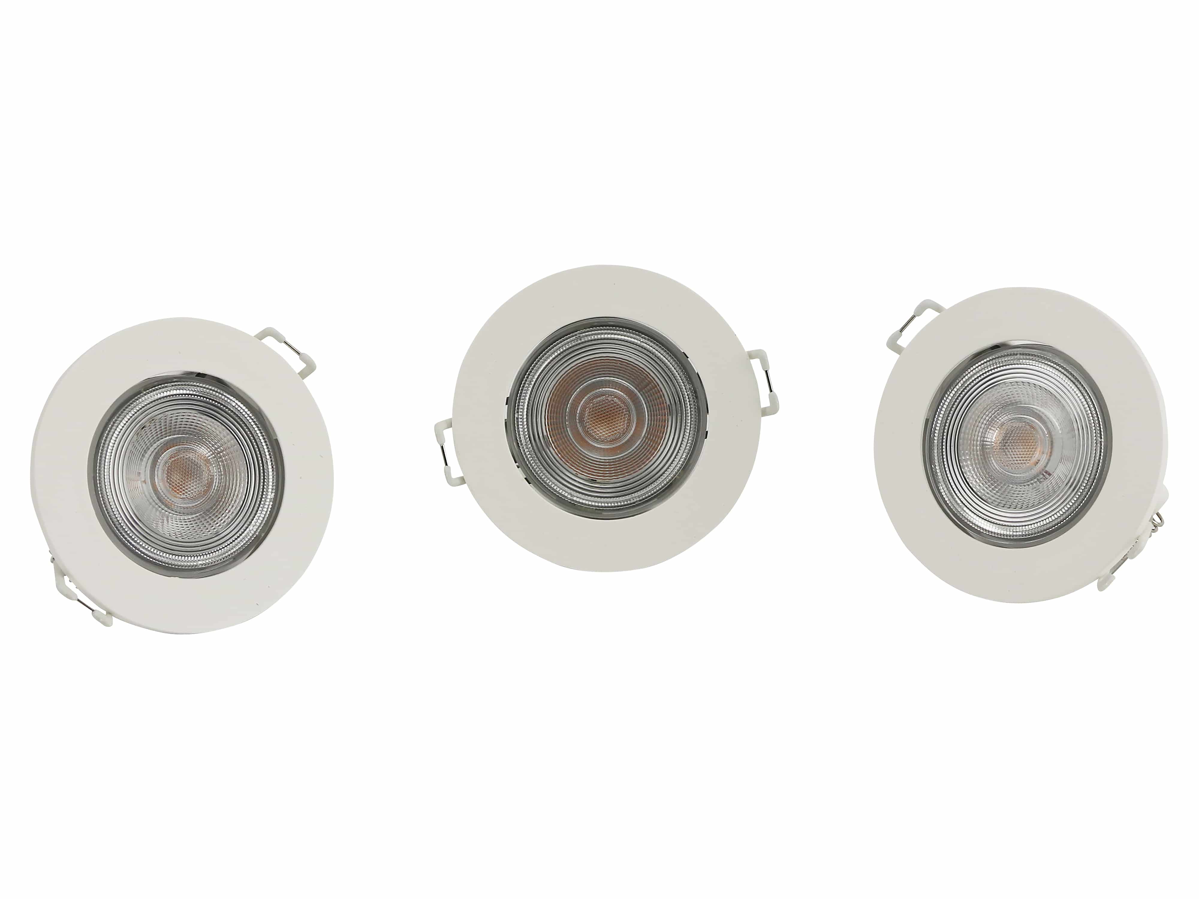 PHILIPS Einbaustrahler TARAON, LED, 2700 K, 4,5 W, 380 lm, 3 Stück