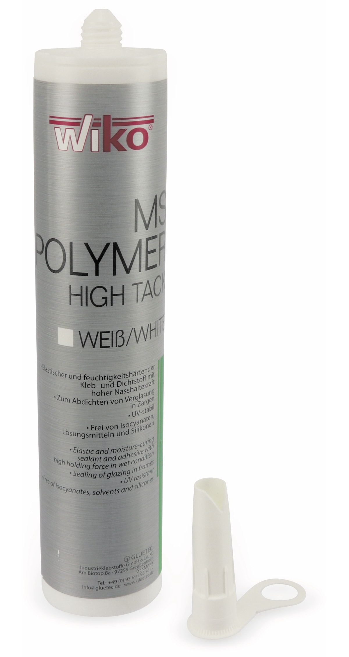 WIKO MS Polymer Klebstoff- HIGH TACK, MSPHT.K290, weiß WIKO MS Polymer Klebstoff- HIGH TACK, MSPHT.K290, weiß