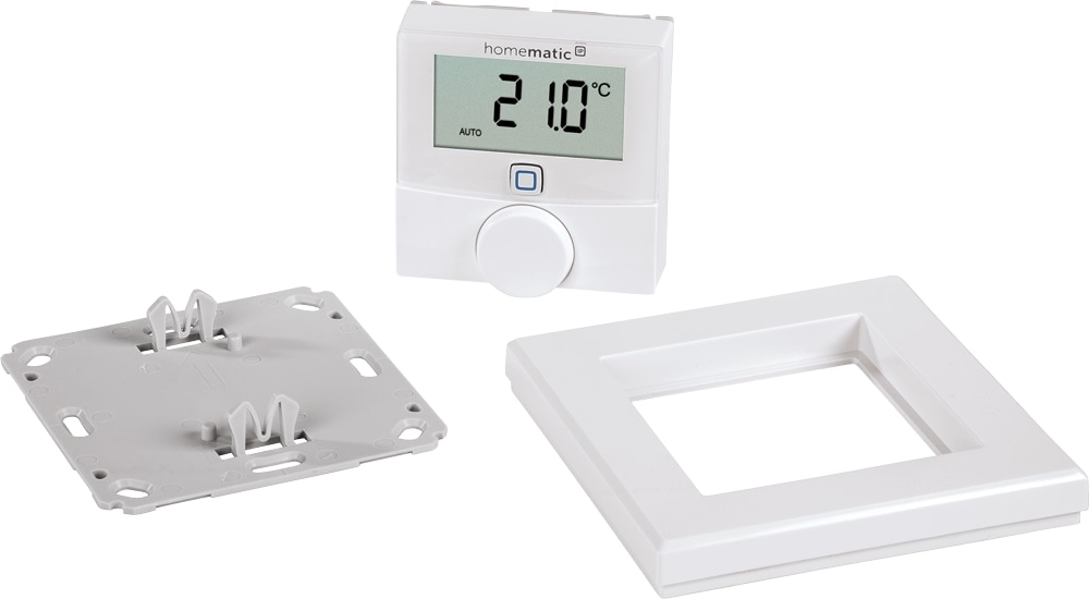 HOMEMATIC IP 156669A0, Wandthermostat mit Luftfeuchtigkeitssensor, 2 Stück