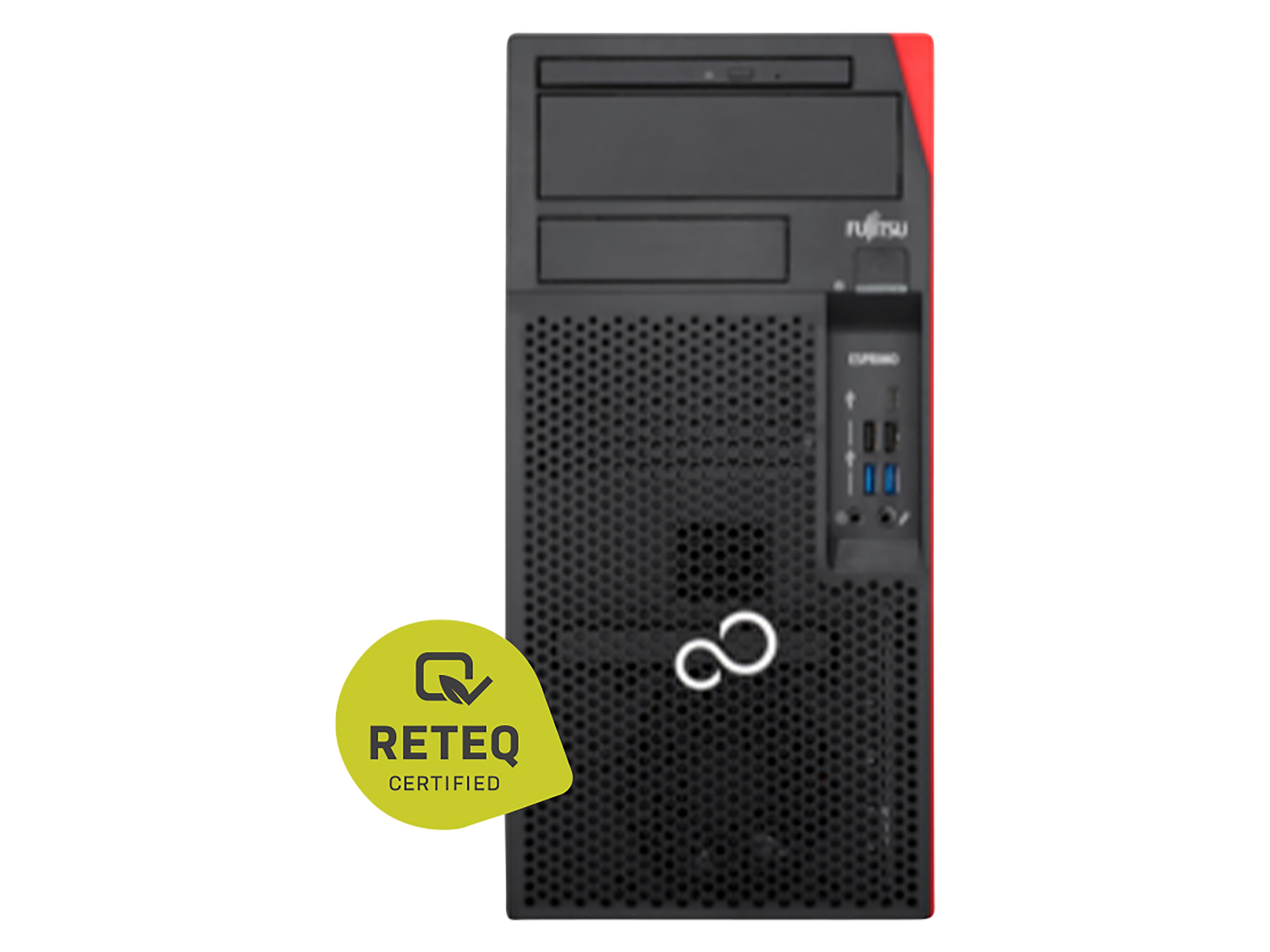 FUJITSU PC ESPRIMO P757 E85+ Tower, G3930, 20GB, 512GB, Win10P, refurbished