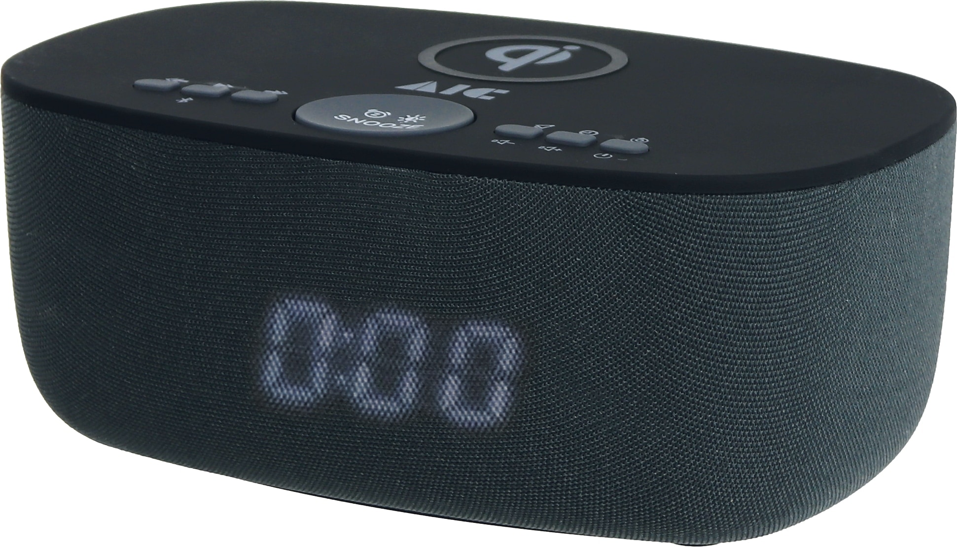 AIC Radiowecker 28 BT, mit QI-Charging-Funktion, schwarz