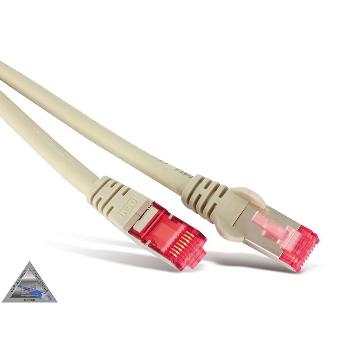 S-IMPULS CAT.6a Patchkabel, halogenfrei, GHMT zertifiziert, 7,5 m, grau S-IMPULS CAT.6a Patchkabel, halogenfrei, GHMT zertifiziert, 7,5 m, grau