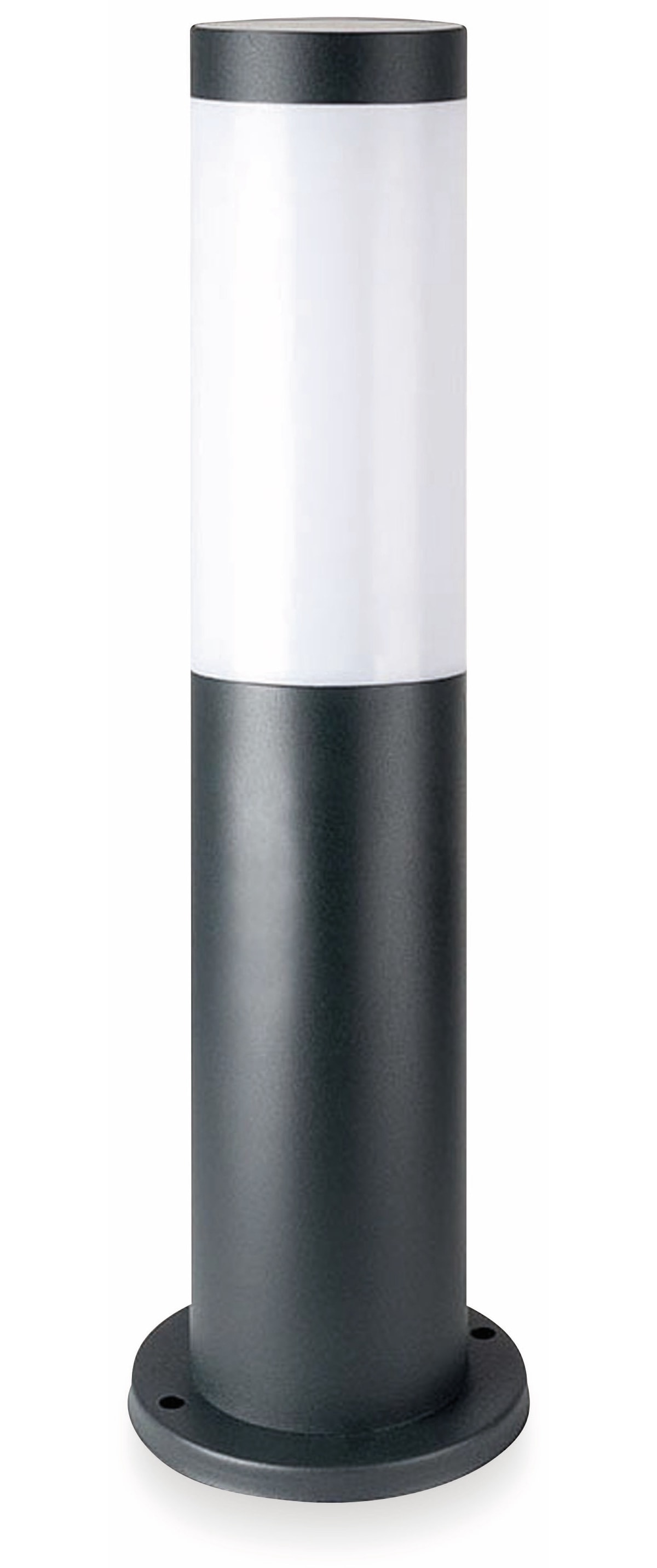 V-TAC Poller-Außenleuchte VT-838, IP44, E27, Edelstahl grau, 450mm, VT-8959, grau