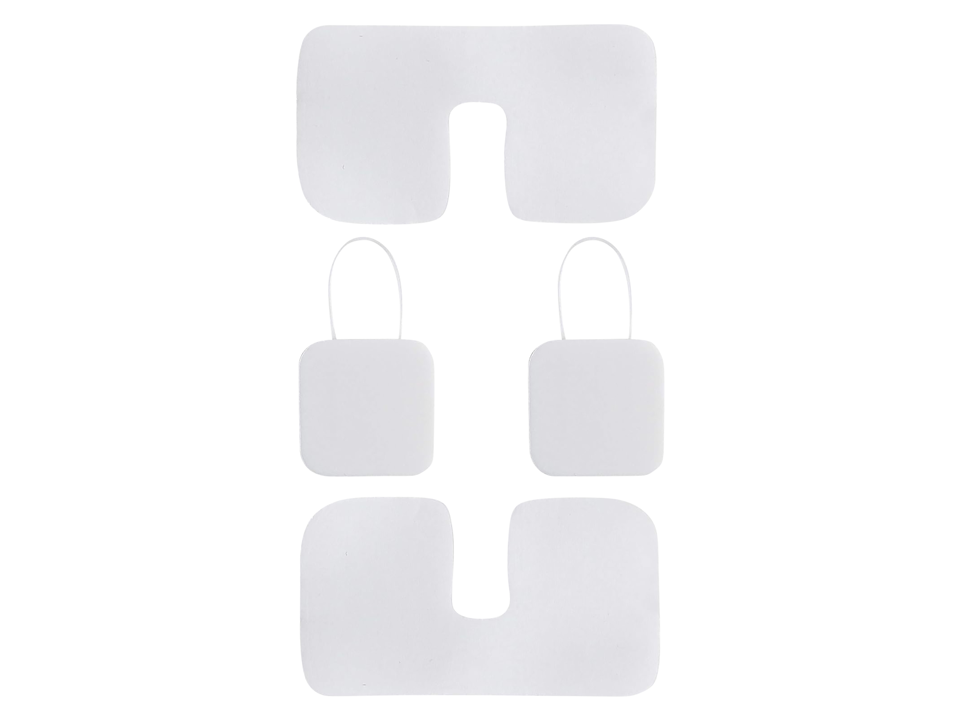 SWITCHBOT 3M-Sticker, Doppelseitiges Klebeband, extra Stark, weiß