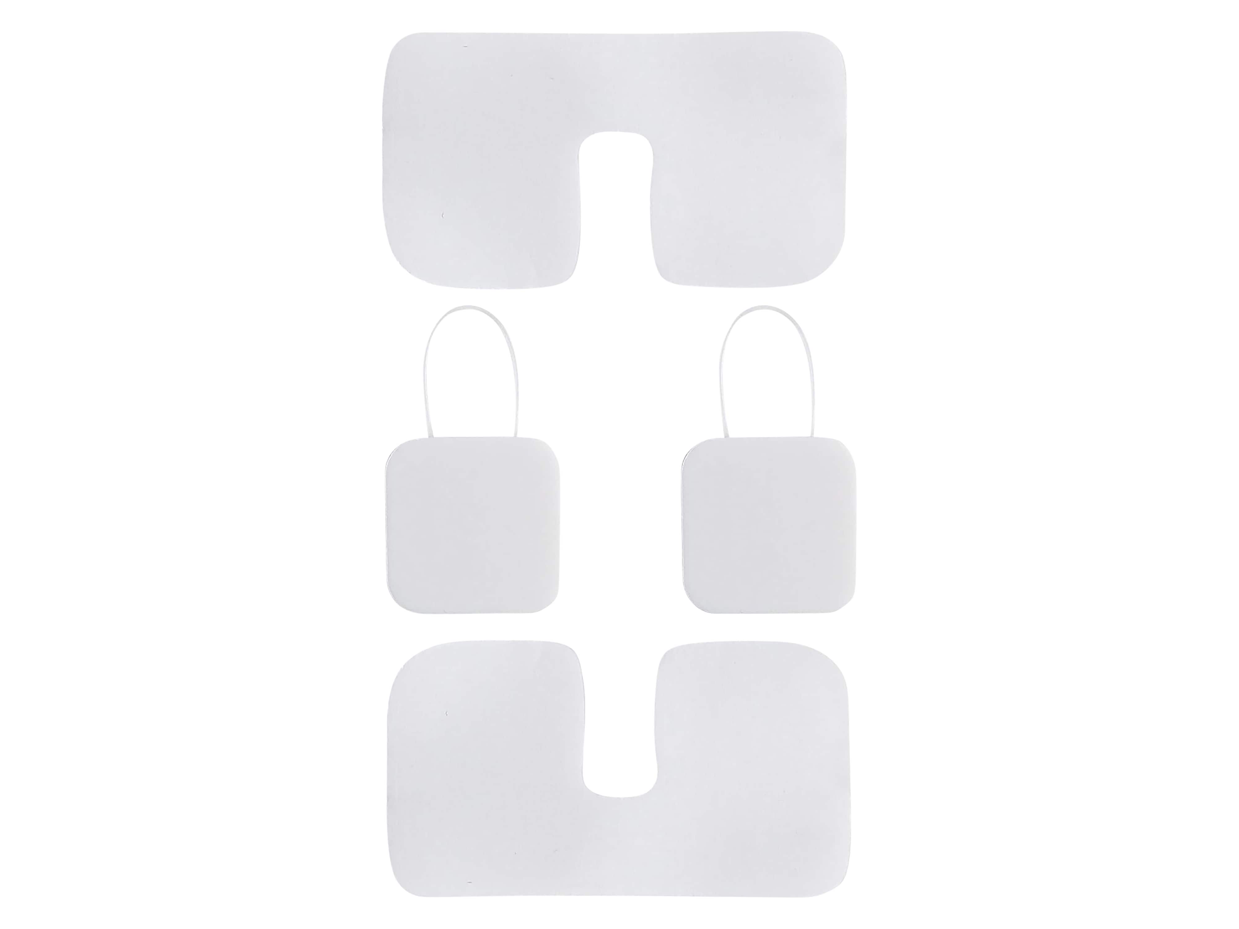 SWITCHBOT 3M-Sticker, Doppelseitiges Klebeband, extra Stark, weiß