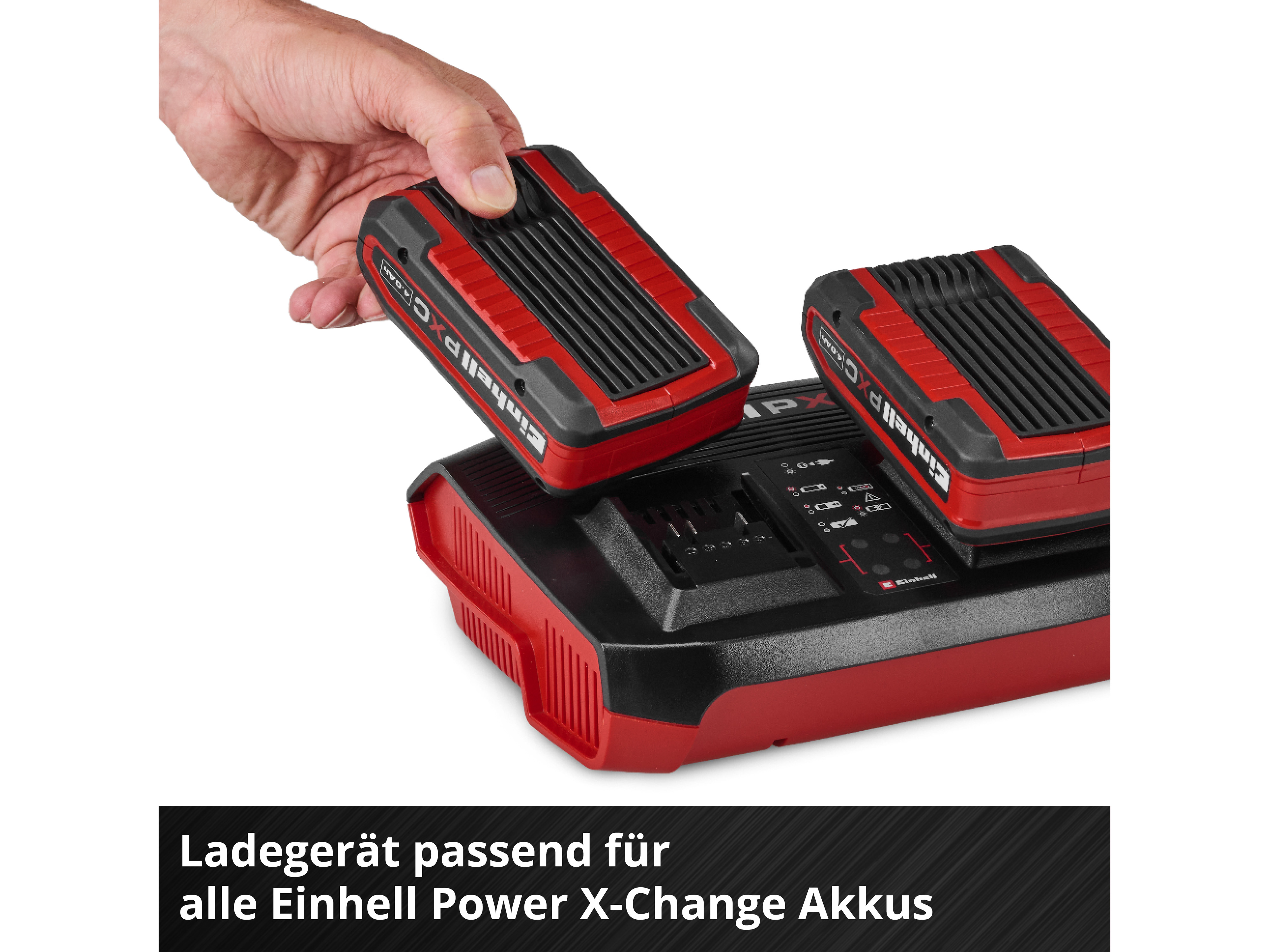 EINHELL PXC-Ladegerät Power X-Twincharger 4 A, 4512161