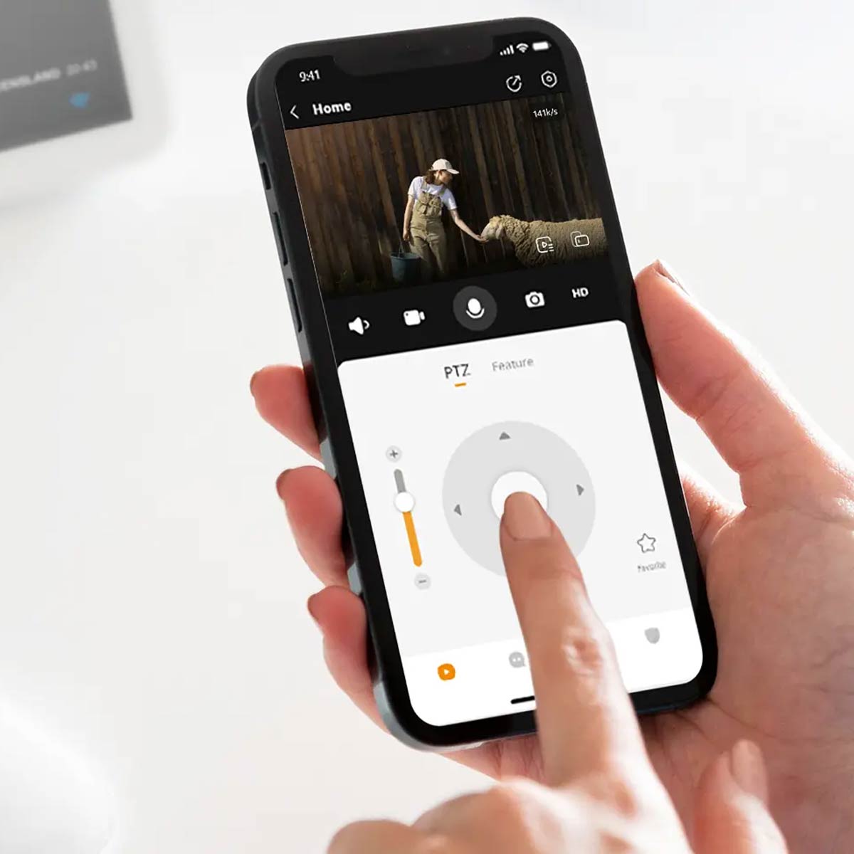 IMOU Überwachungskamera Cruier SC 4G, 3 MP, außen, weiß