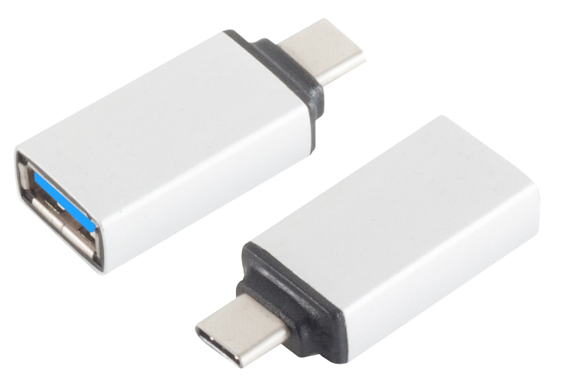 S-IMPULS USB-C Adapter USB-A Buchse 3.0 Metall