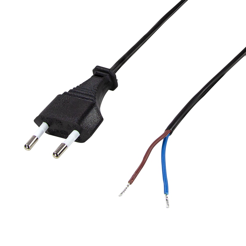 LOGILINK Euro-Netzkabel, 1,5 m, schwarz LOGILINK Euro-Netzkabel, 1,5 m, schwarz