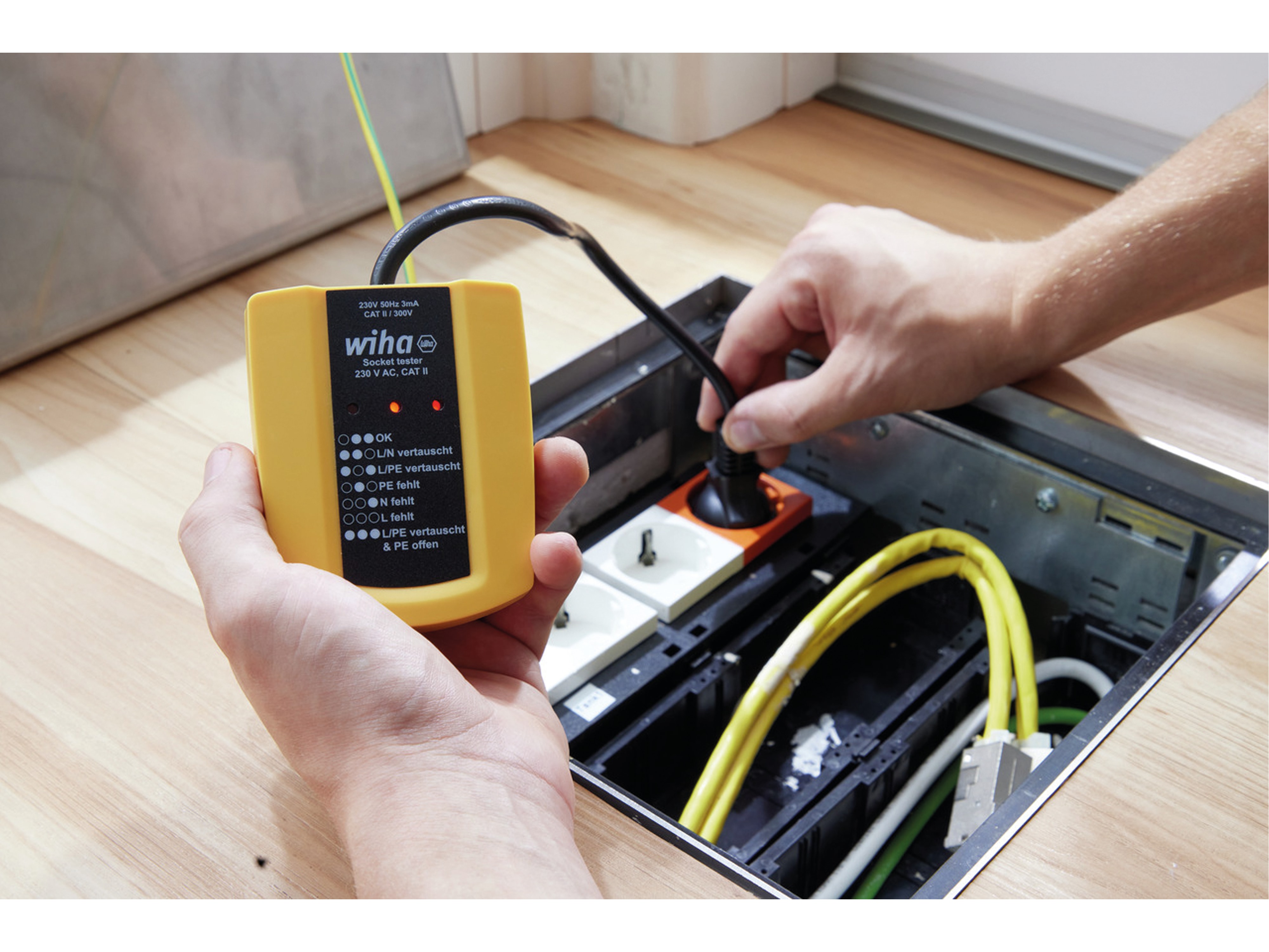 WIHA Steckdosentester 230 V AC, SB25561