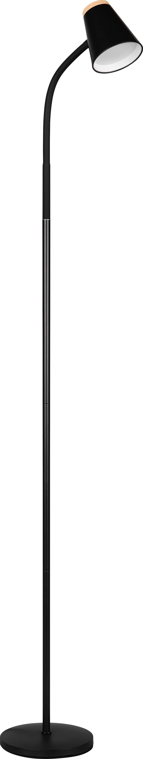 REALITY LED-Stehleuchte PONGO, R45831102, 4,5W, 500lm, 3000K, schwarz