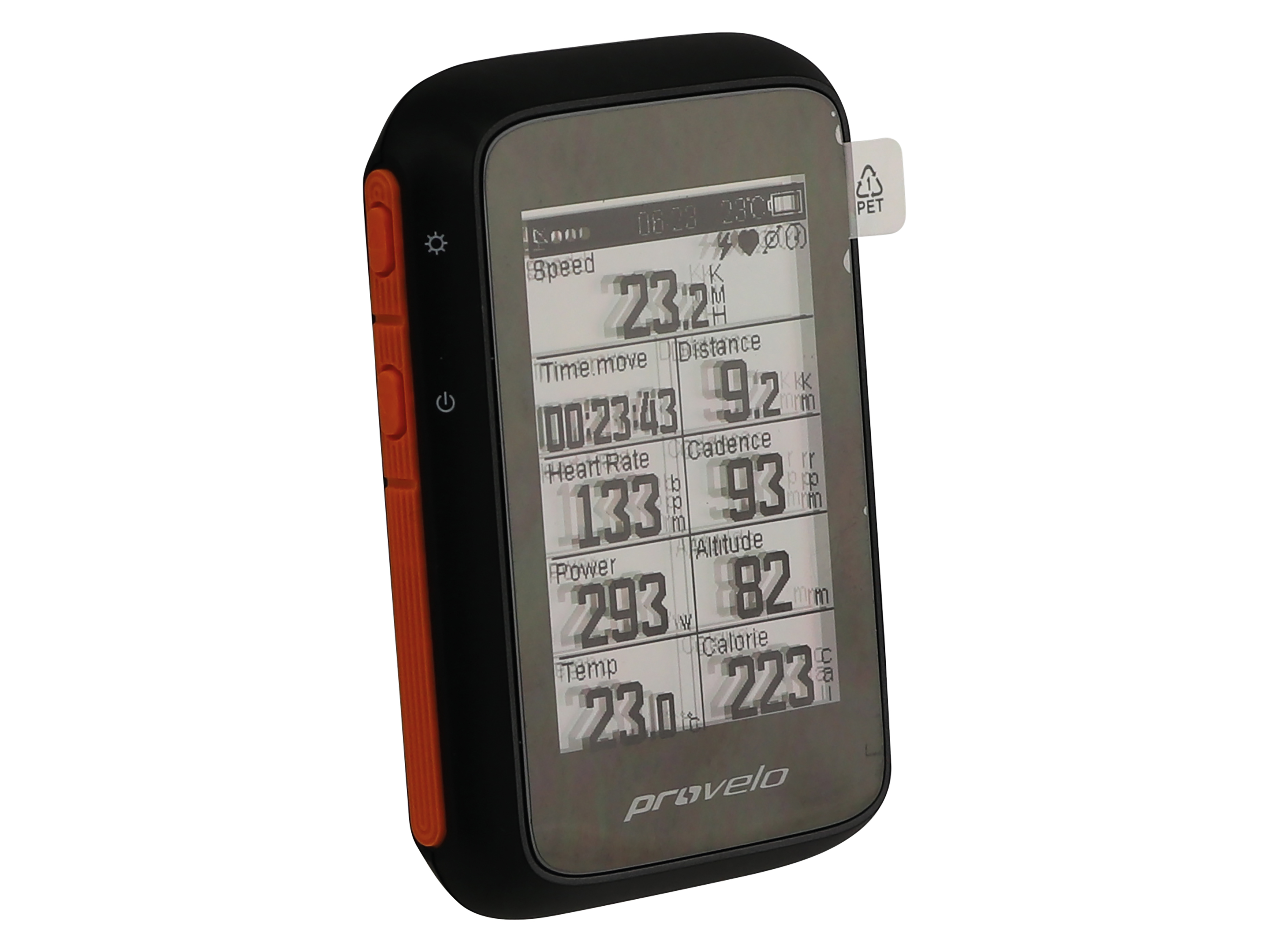 Fahrradcomputer PROVELO, GPS, Bluetooth