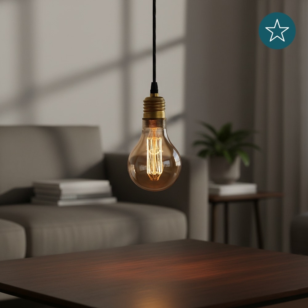 LUXULA LED-Filament-Lampe,, Vintage Bulb, E27, 2,3W, 65lm, 1800K LUXULA LED-Filament-Lampe,, Vintage Bulb, E27, 2,3W, 65lm, 1800K
