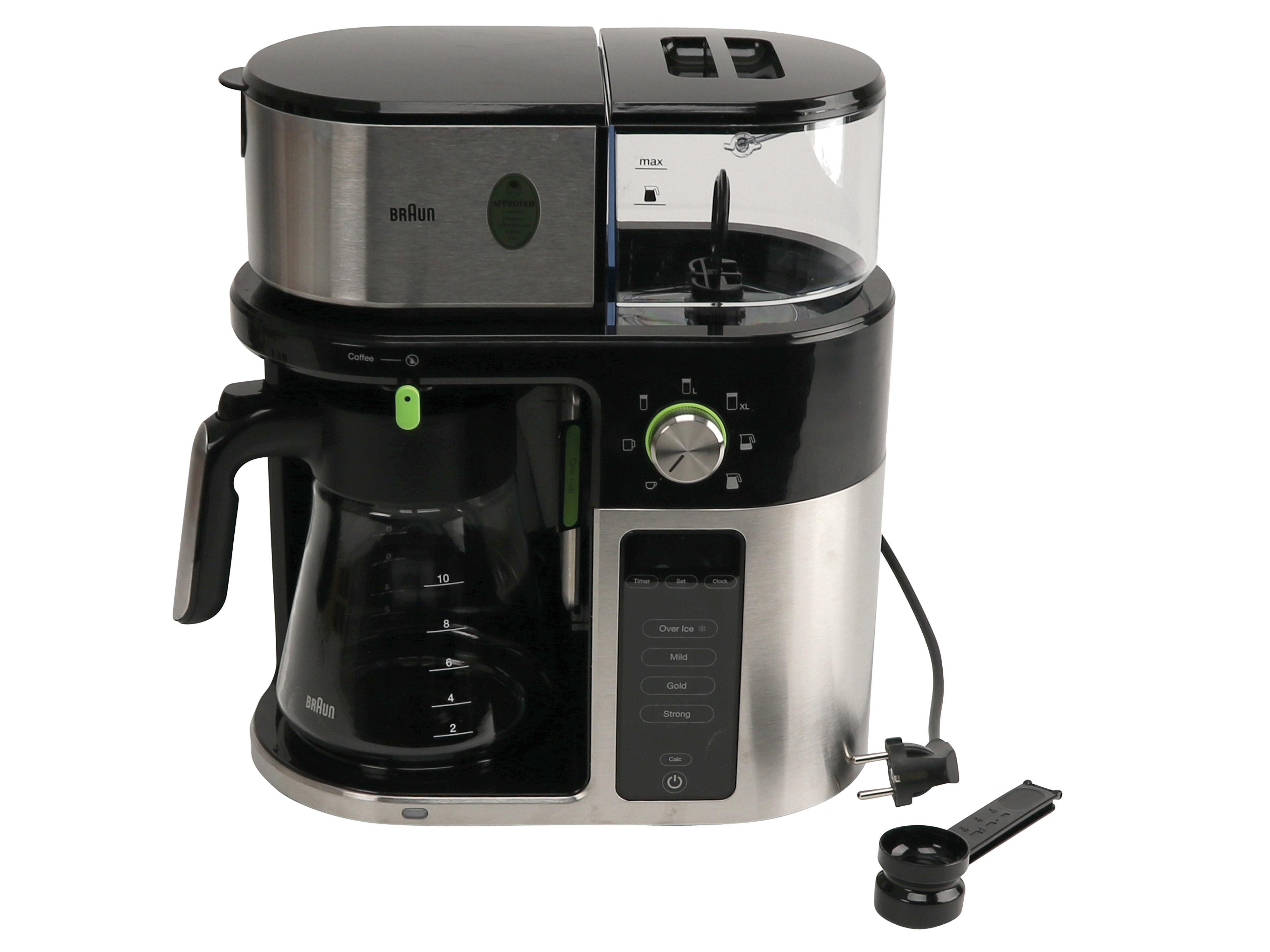 BRAUN, Kaffeemaschine, KF9050 BK, B-Ware BRAUN, Kaffeemaschine, KF9050 BK, B-Ware