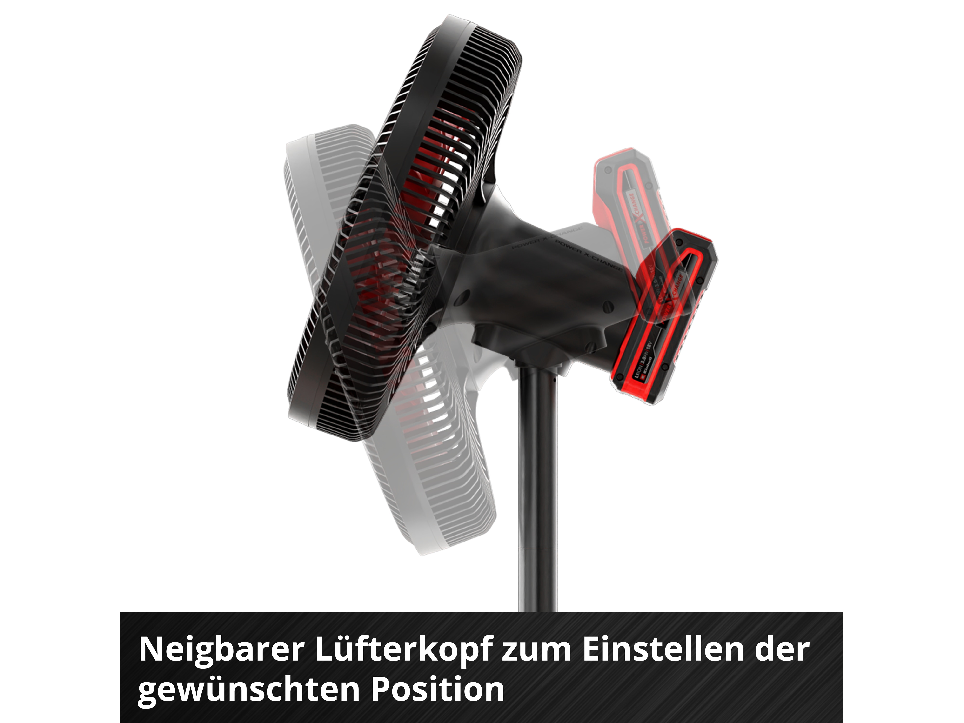 EINHELL Akku-Ventilator GE-CF 18/320 P Li, Solo
