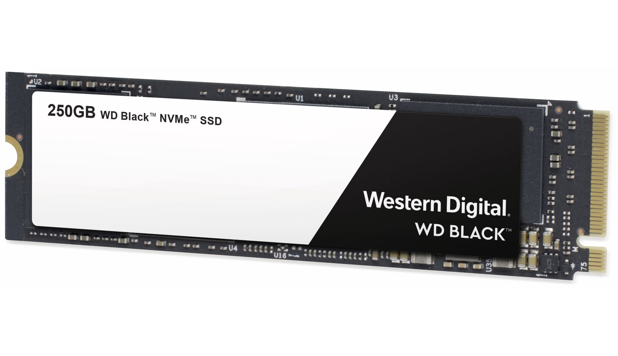 WESTERN DIGITAL M.2 SSD Black NVMe, 250 GB