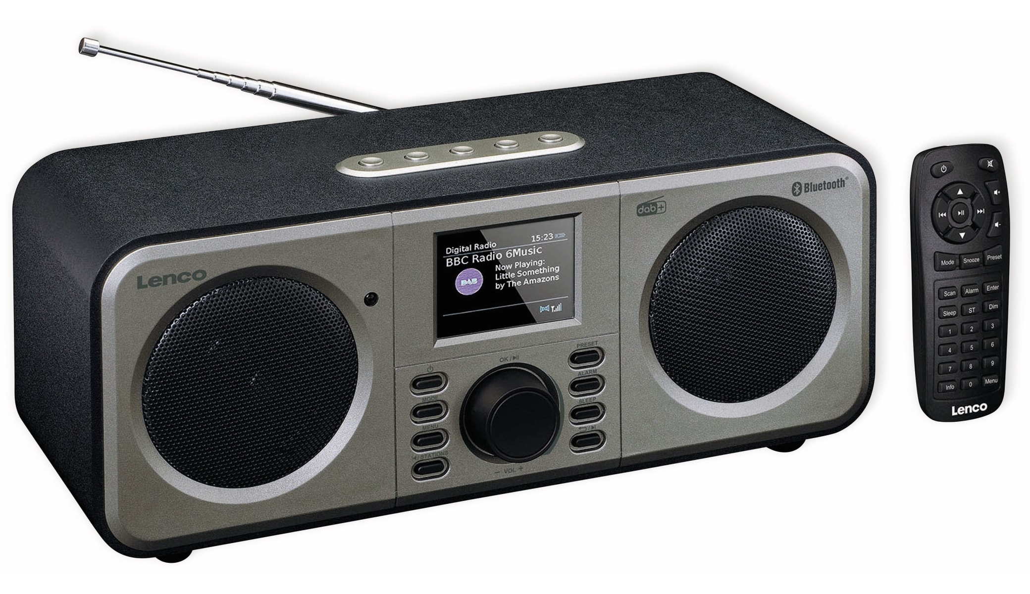 LENCO DAB+/FM Radio DAR-030BK, Bluetooth