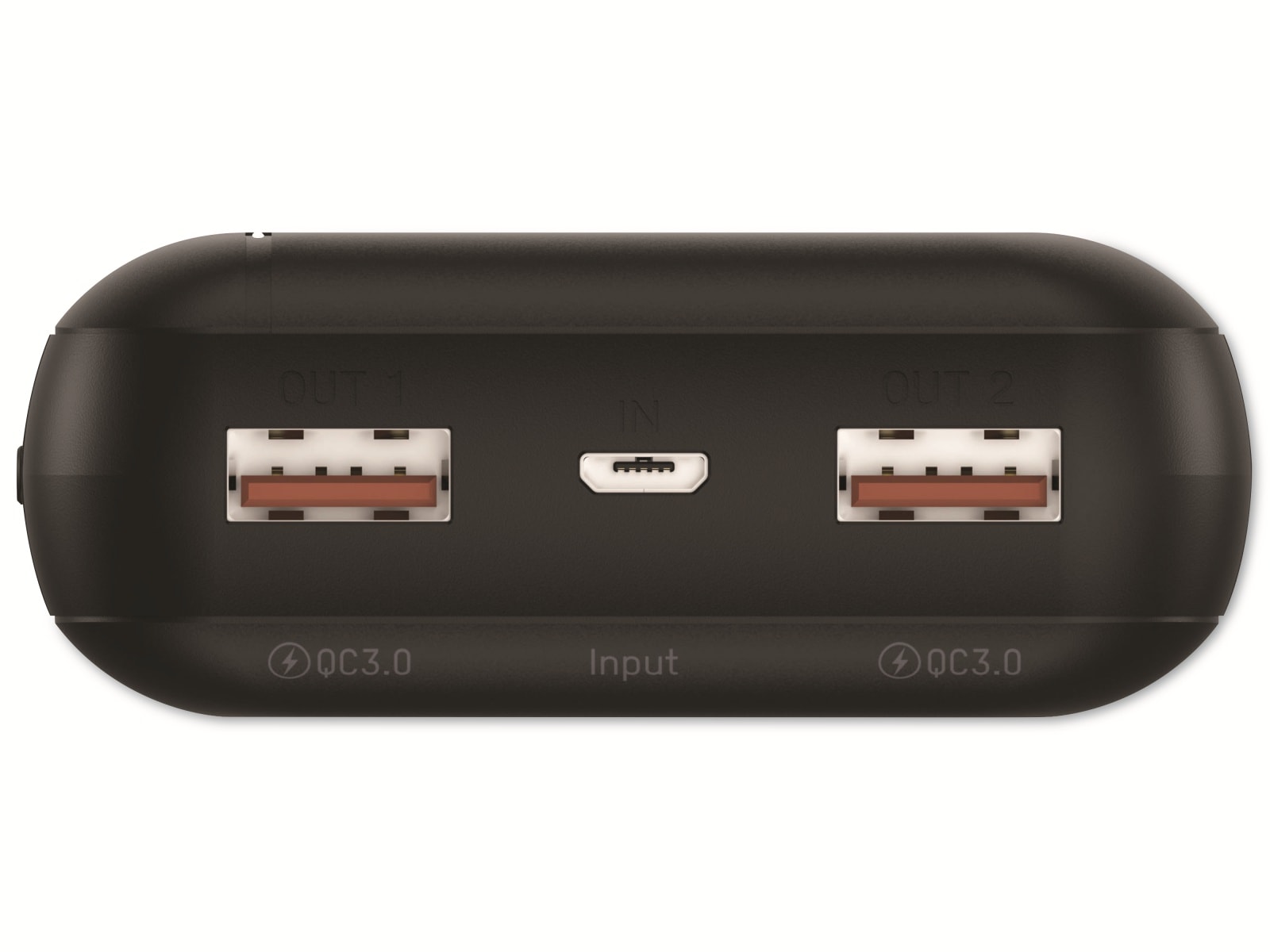 ANSMANN USB Powerbank PB320PD, 20000 mAh, 20 Wh, 2x USB-A Port, QC 3.0
