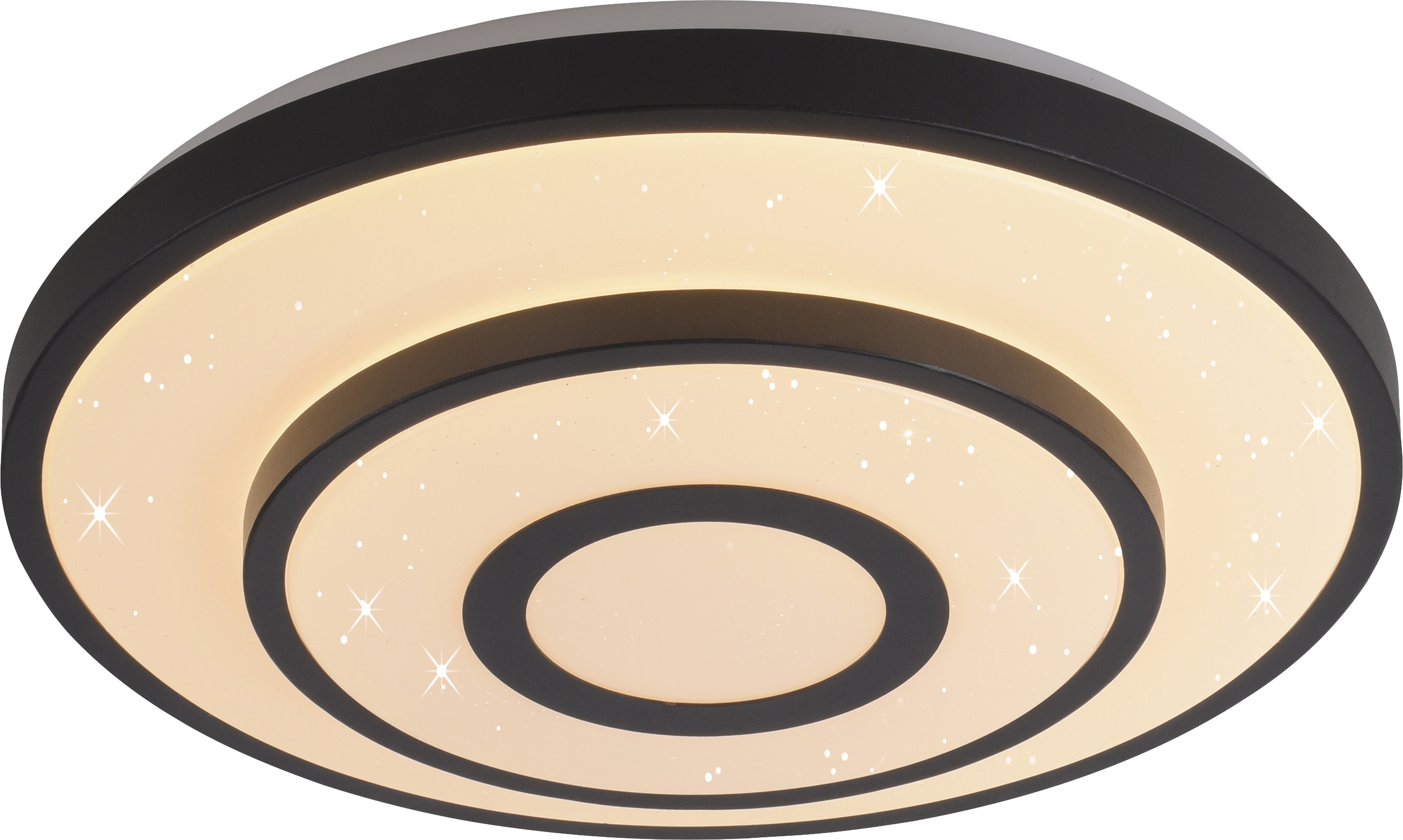 JUST LIGHT LED-Deckenleuchte 15454-18, 17W, 3000K, 1900lm, warmweiß, IP20, schwarz JUST LIGHT LED-Deckenleuchte 15454-18, 17W, 3000K, 1900lm, warmweiß, IP20, schwarz