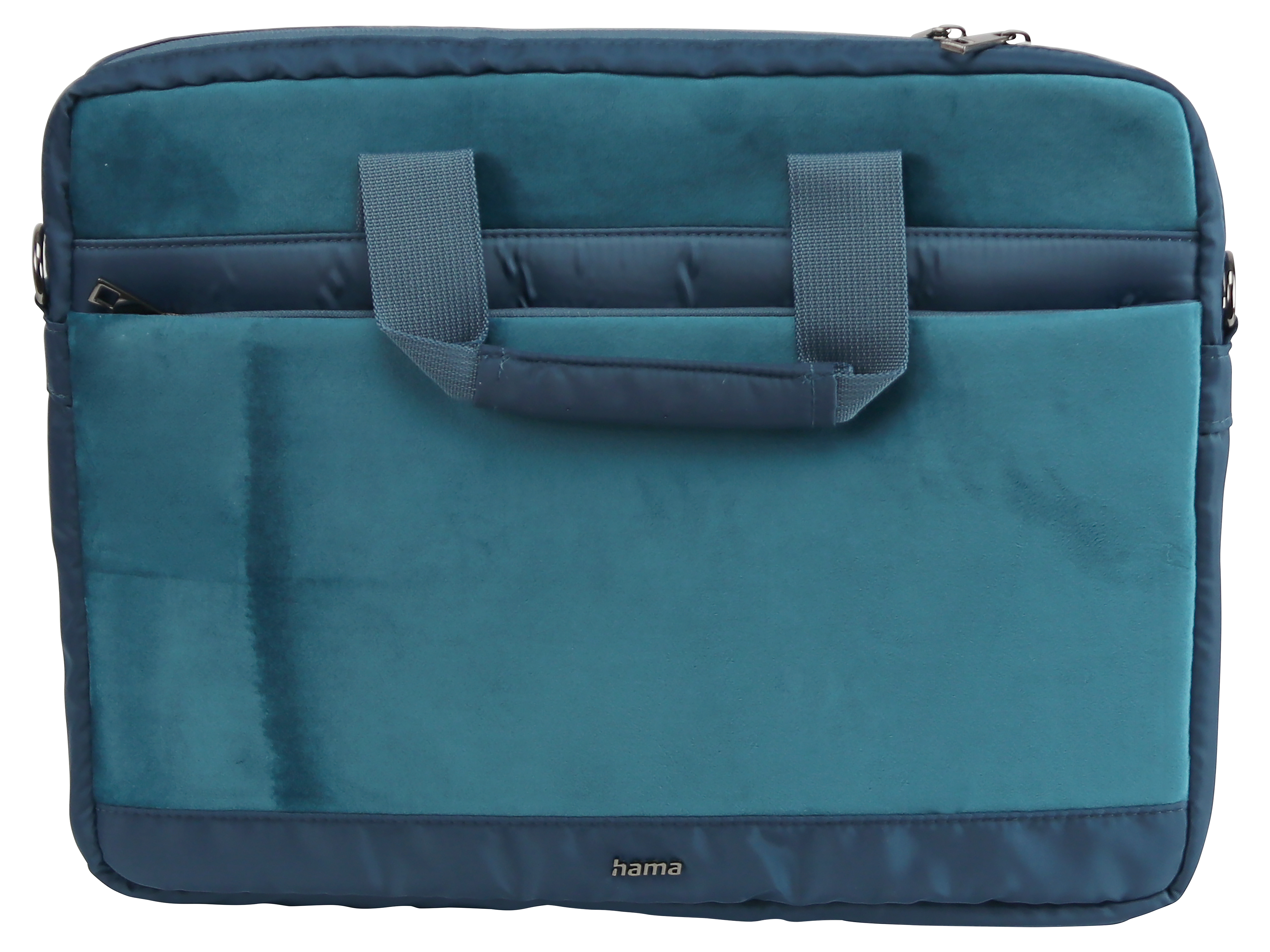 HAMA Laptoptasche Velvet 41,1 cm (16.2"), Toploader, Petrol