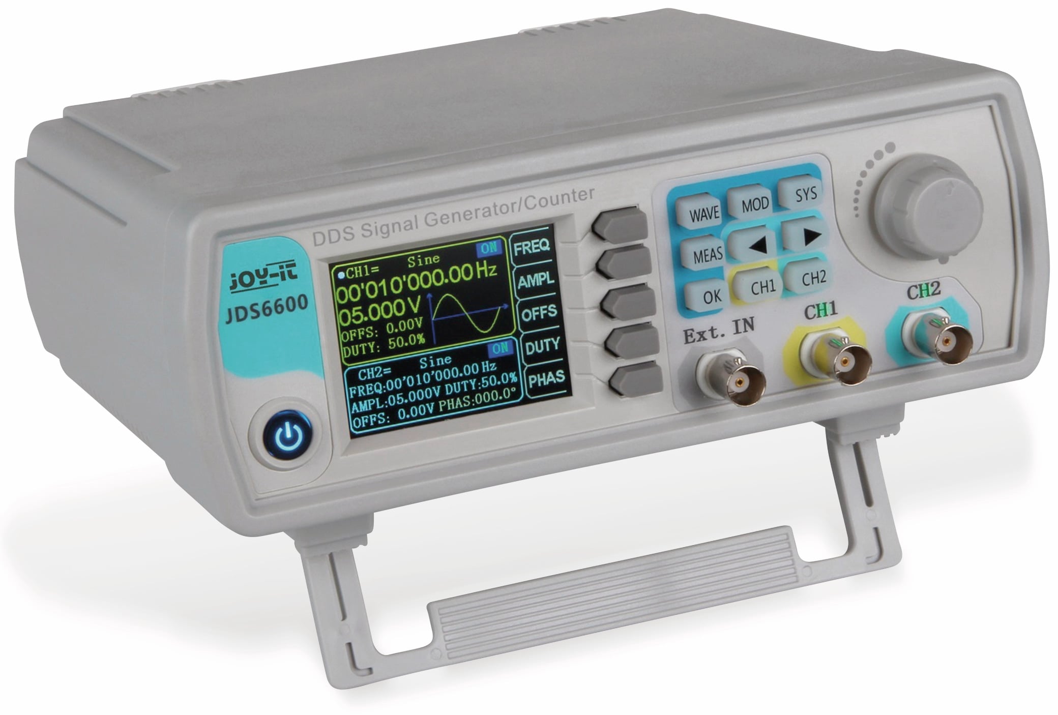 JOY-IT Signalgenerator und Frequenzzähler, JDS6600-LITE, 