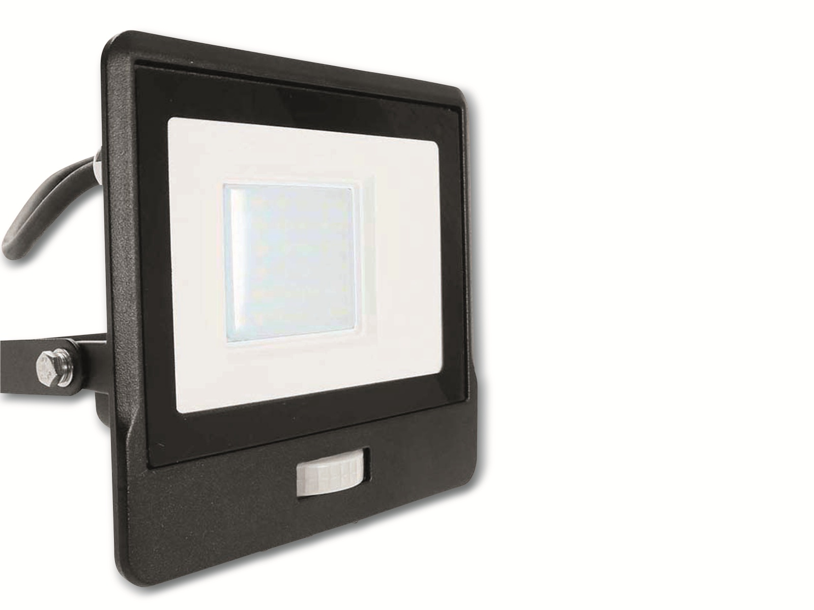 V-TAC LED-Fluter, Bewegungsmelder VT-138S-1 (20288) EEK: F, 30W, 2340 lm, 6500K, schwarz V-TAC LED-Fluter, Bewegungsmelder VT-138S-1 (20288) EEK: F, 30W, 2340 lm, 6500K, schwarz